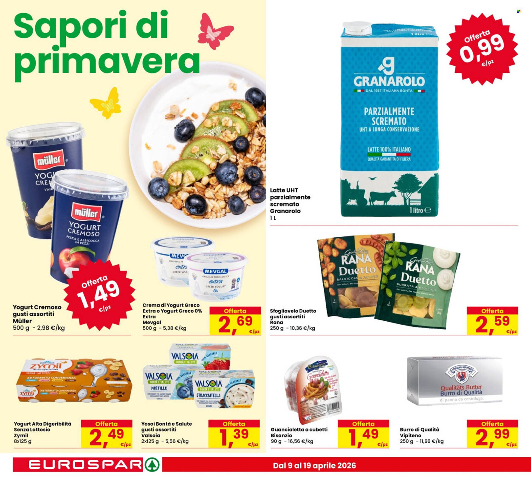 Volantino Eurospar (2026-04-09 - 2026-04-19)