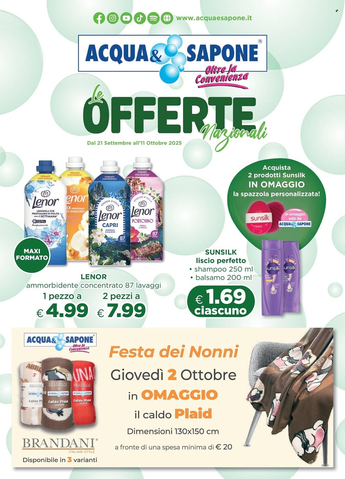 Volantino Acqua & Sapone (2025-09-21 - 2025-10-11)