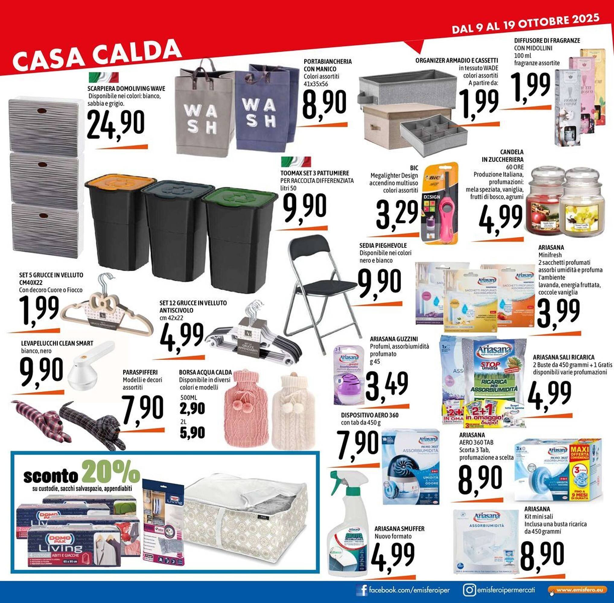 Volantino Emisfero (2025-10-09 - 2025-10-19)