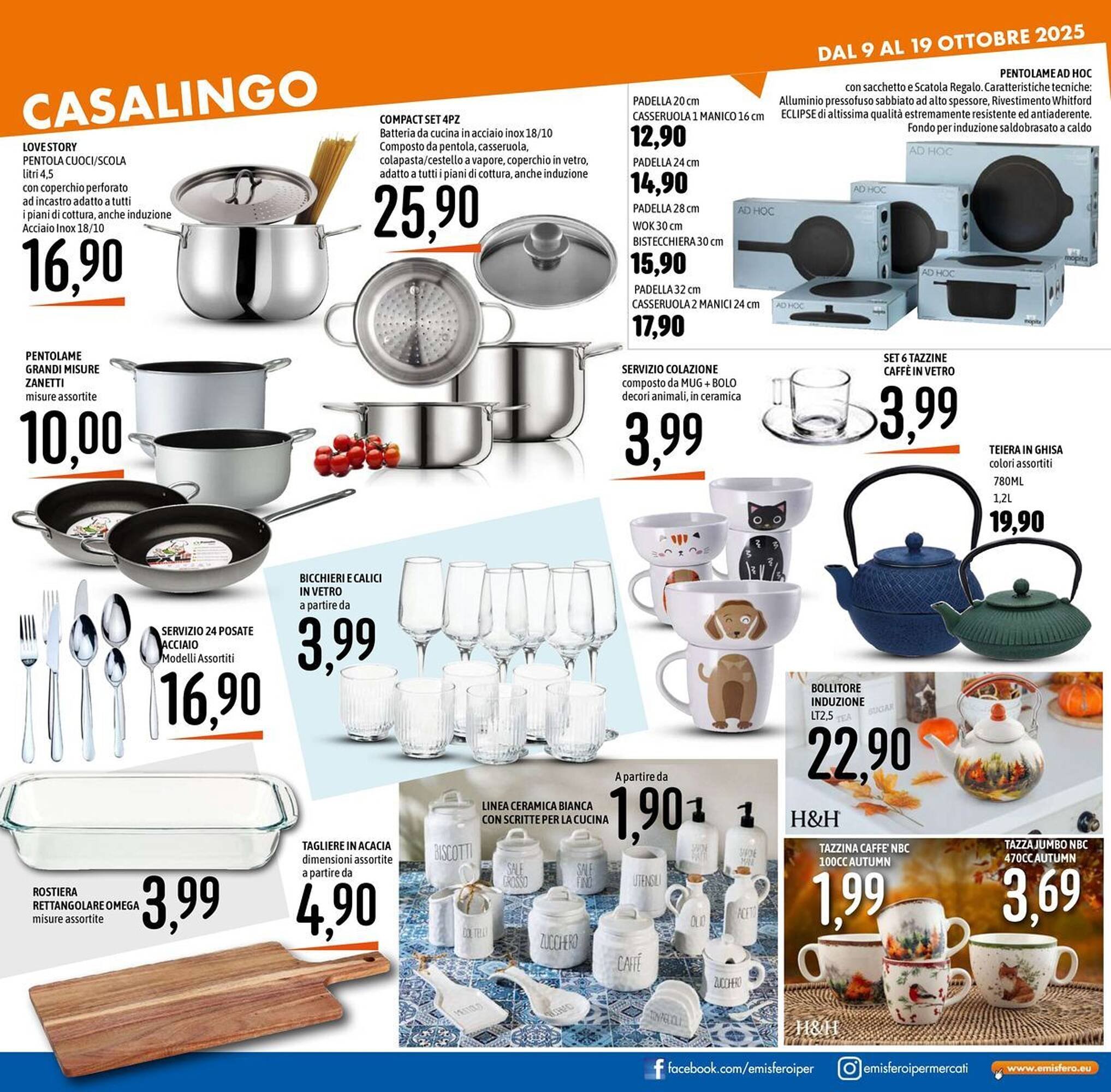 Volantino Emisfero (2025-10-09 - 2025-10-19)