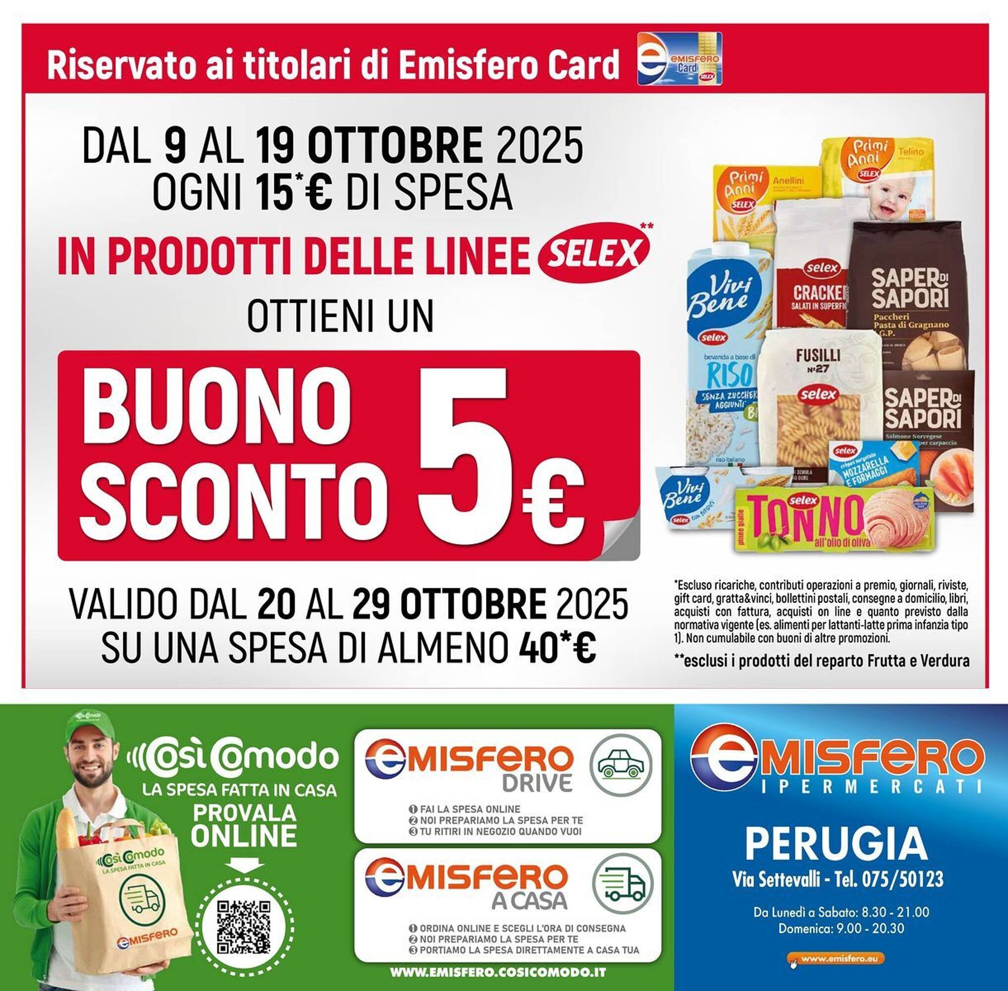 Volantino Emisfero (2025-10-09 - 2025-10-19)