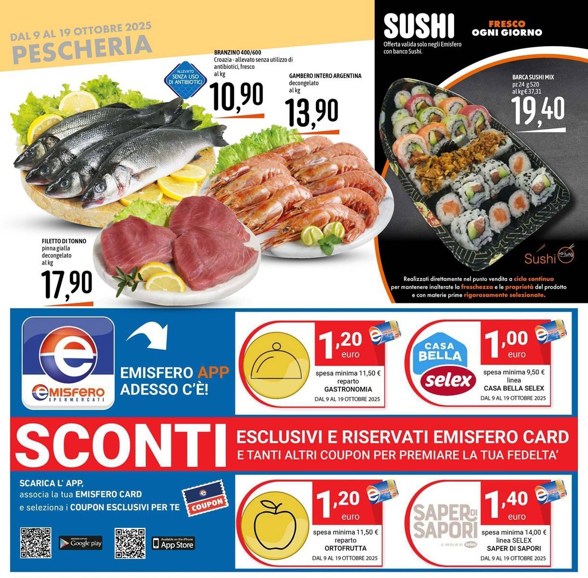 Volantino Emisfero (2025-10-09 - 2025-10-19)