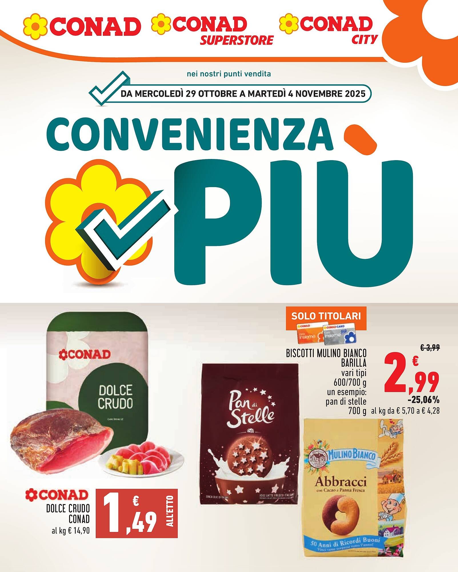 Volantino Conad (2025-10-29 - 2025-11-04)