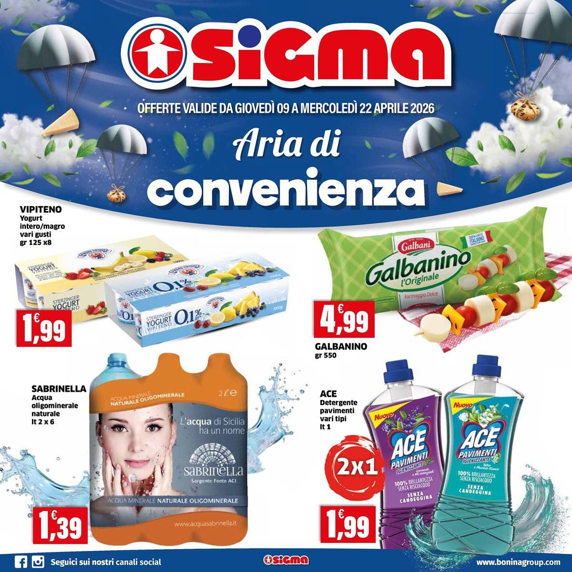 Volantino Sigma (2026-04-09 - 2026-04-22)
