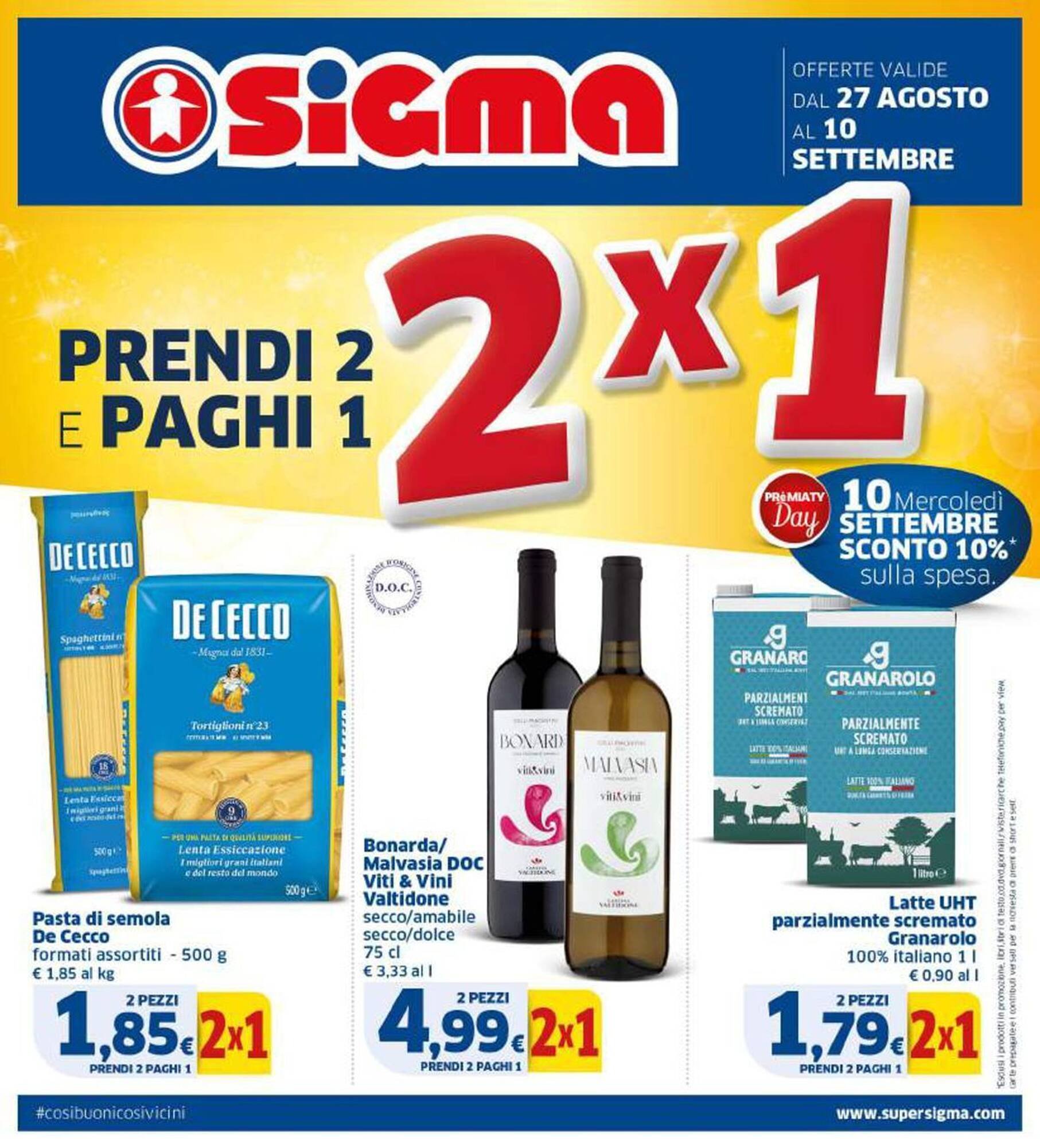 Volantino Sigma (2025-08-27 - 2025-09-10)