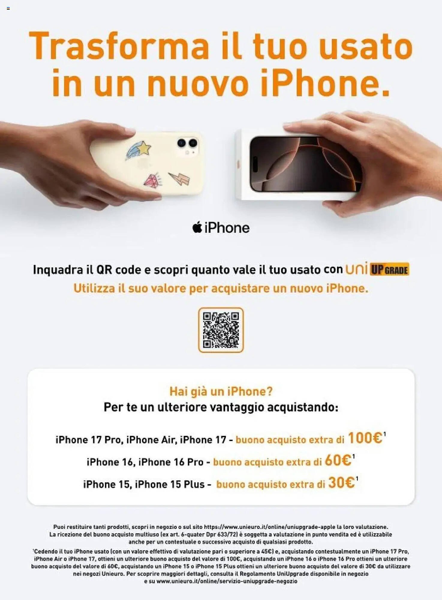 Volantino Unieuro (2025-09-19 - 2025-09-25)