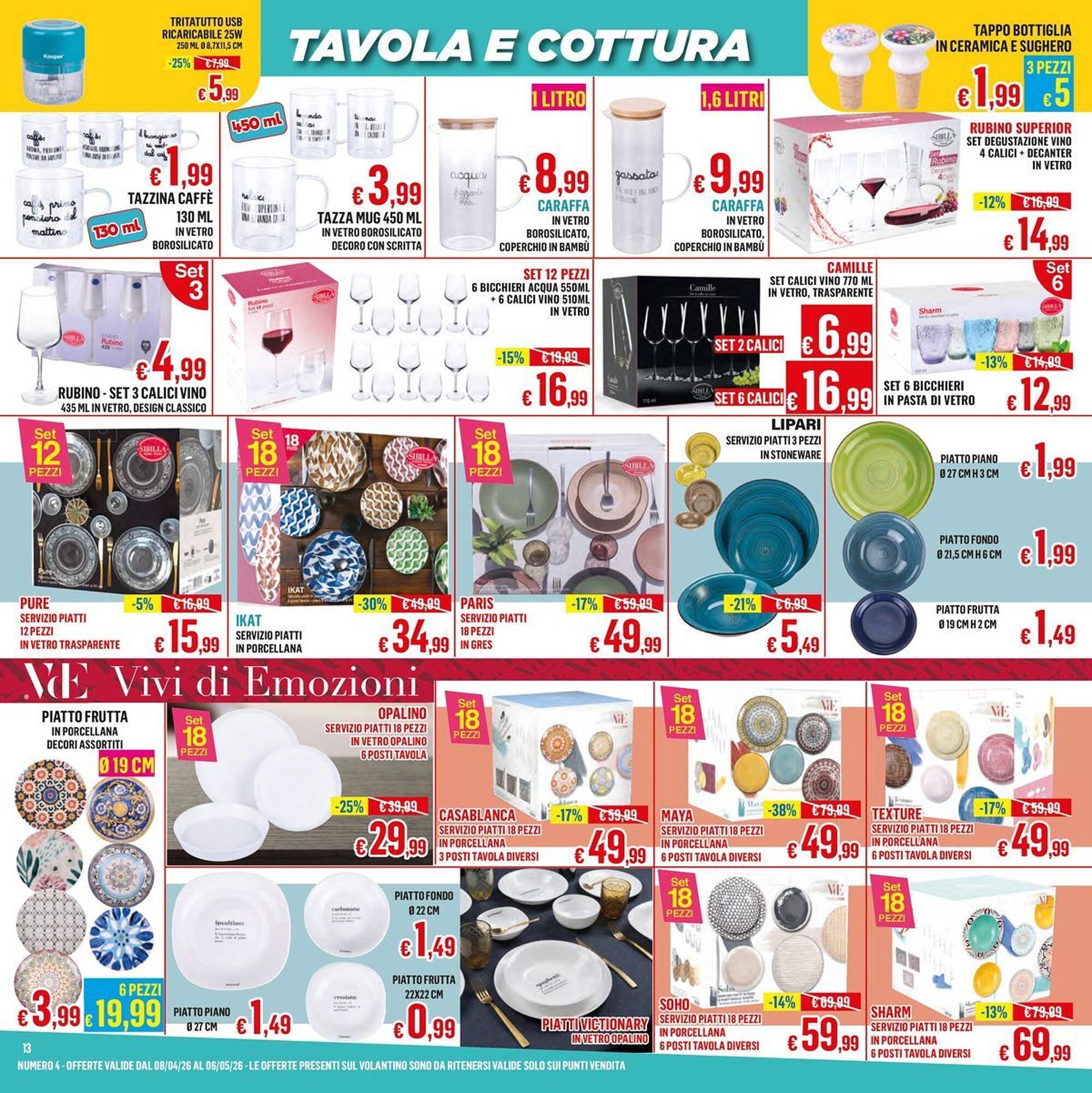 Volantino Satur (2026-04-08 - 2026-05-06)