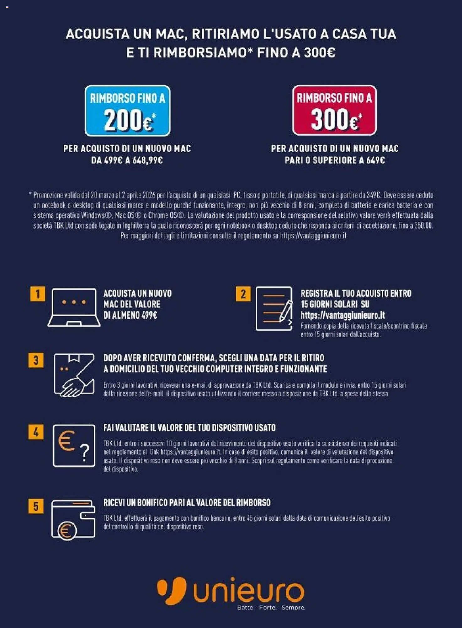 Volantino Unieuro (2026-03-20 - 2026-03-27)