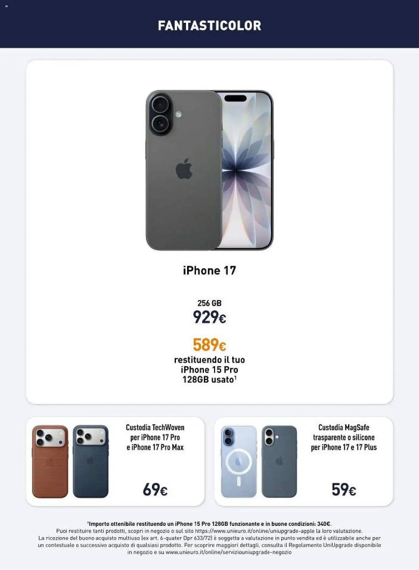 Volantino Unieuro (2026-03-20 - 2026-03-27)