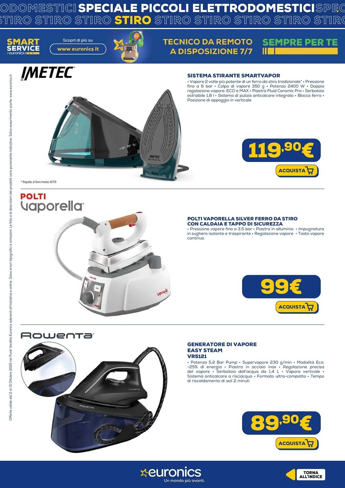 Volantino Euronics (2025-10-02 - 2025-10-15)