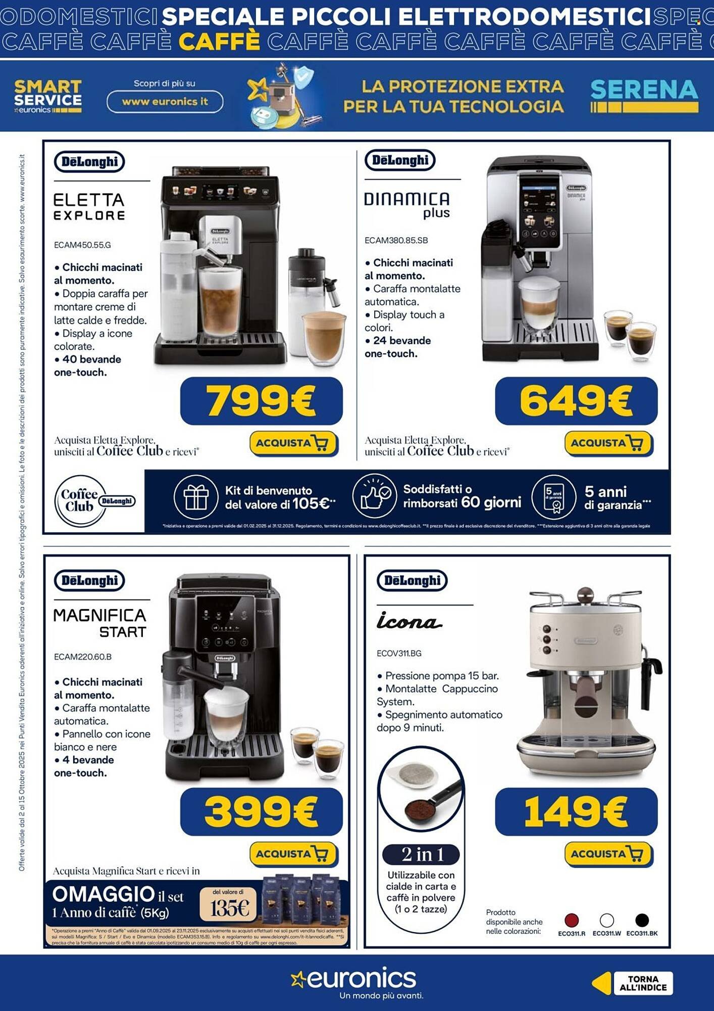 Volantino Euronics (2025-10-02 - 2025-10-15)