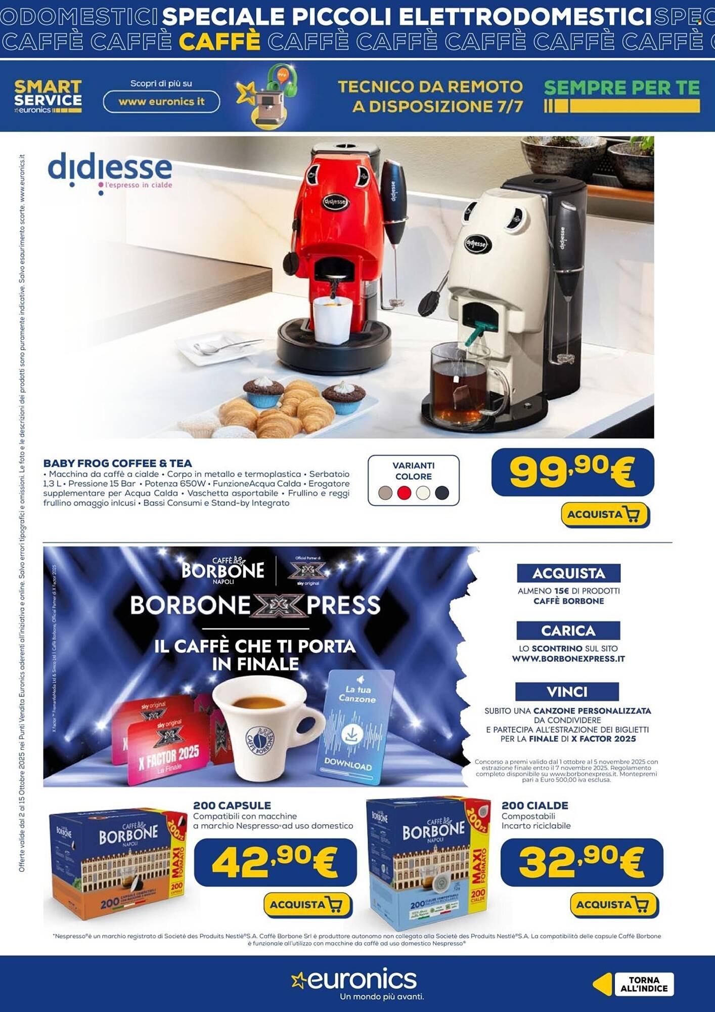 Volantino Euronics (2025-10-02 - 2025-10-15)