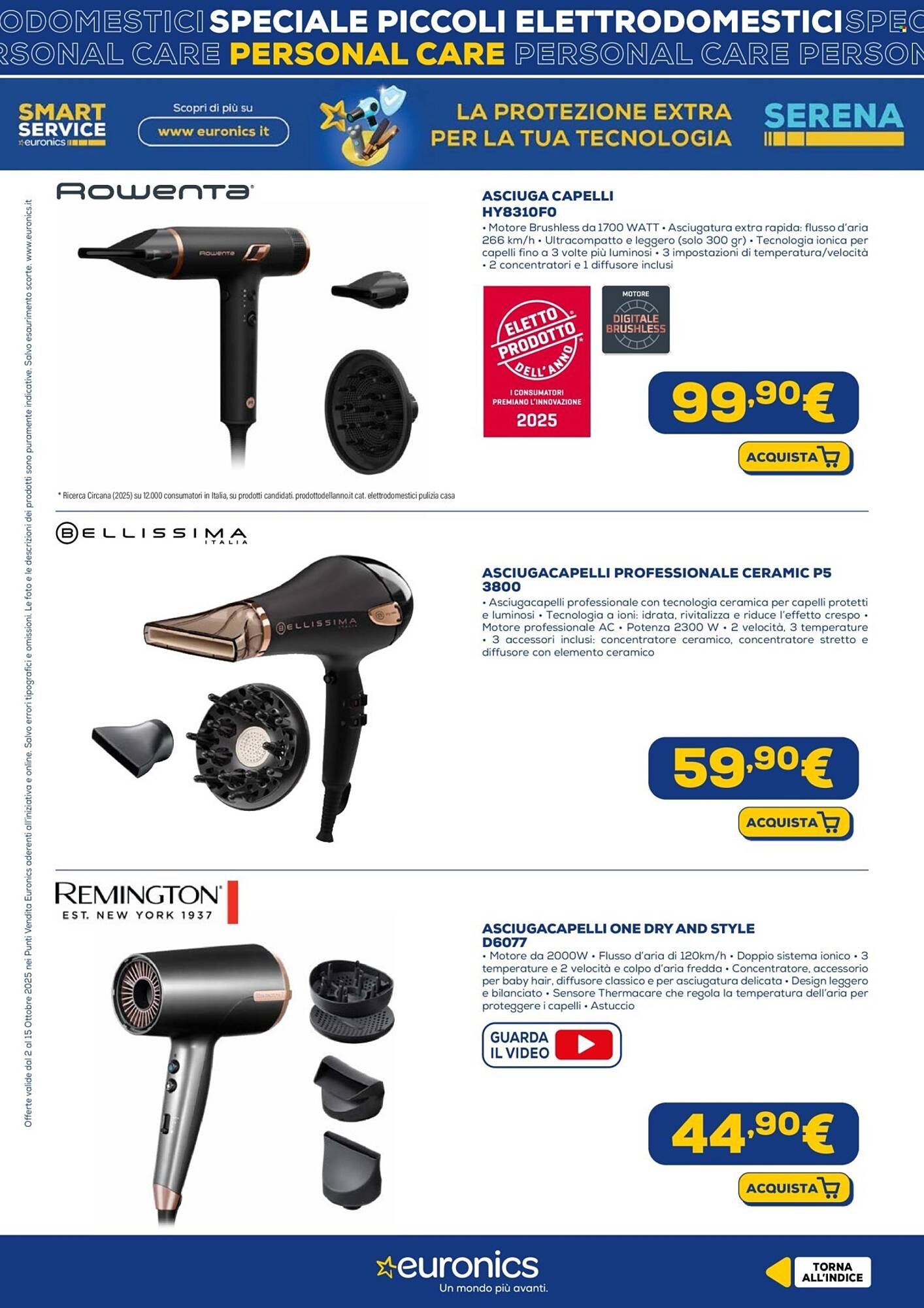 Volantino Euronics (2025-10-02 - 2025-10-15)