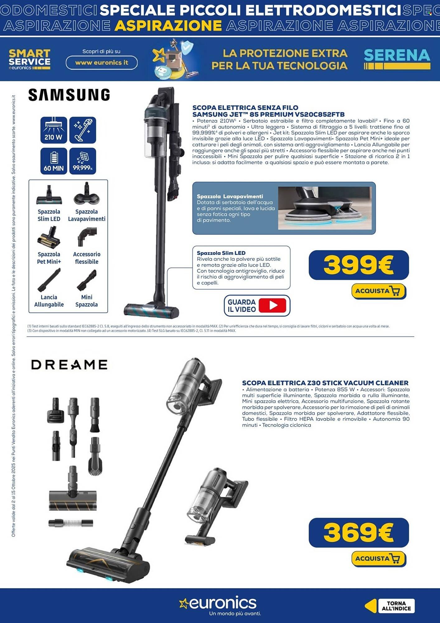 Volantino Euronics (2025-10-02 - 2025-10-15)