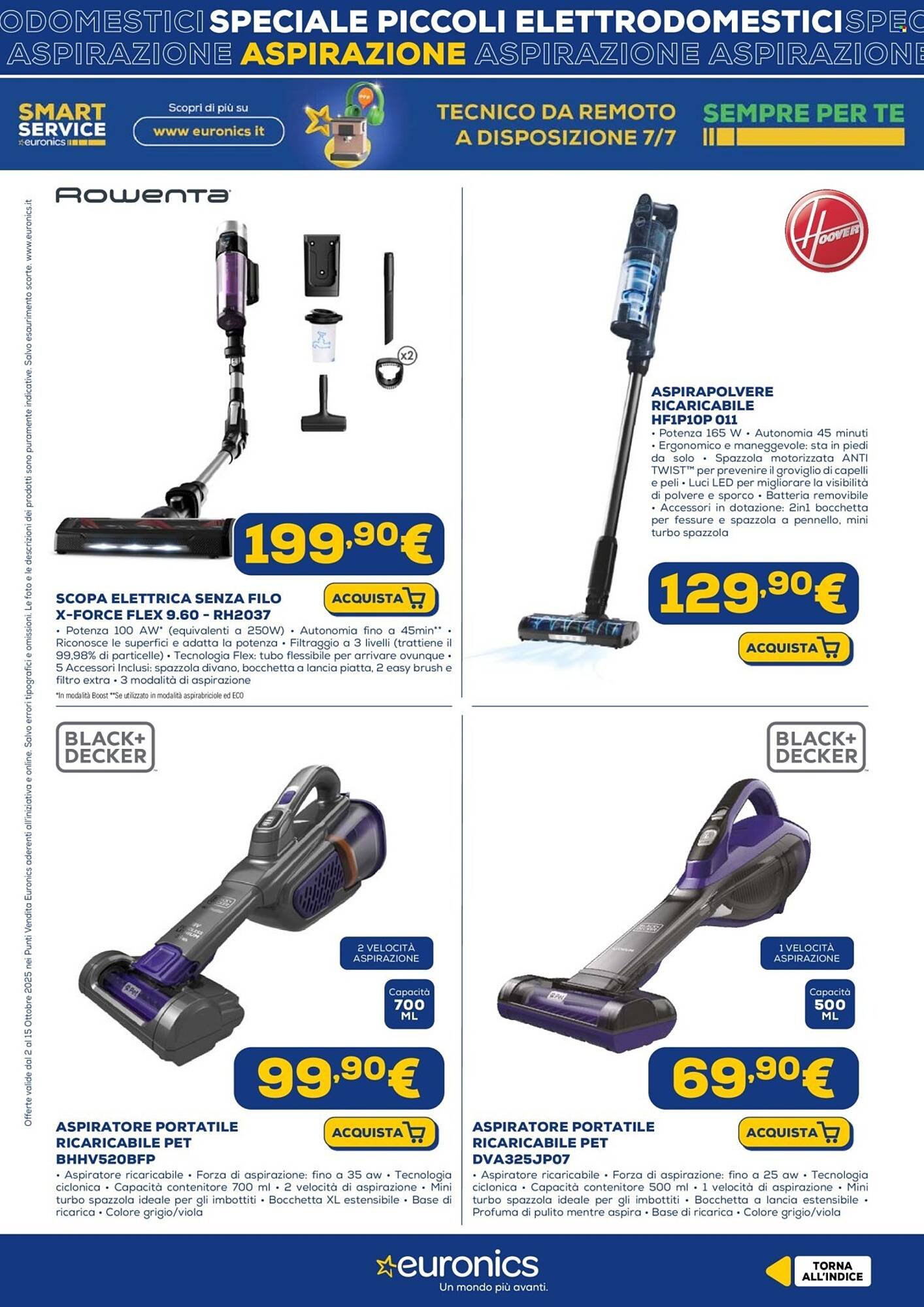 Volantino Euronics (2025-10-02 - 2025-10-15)
