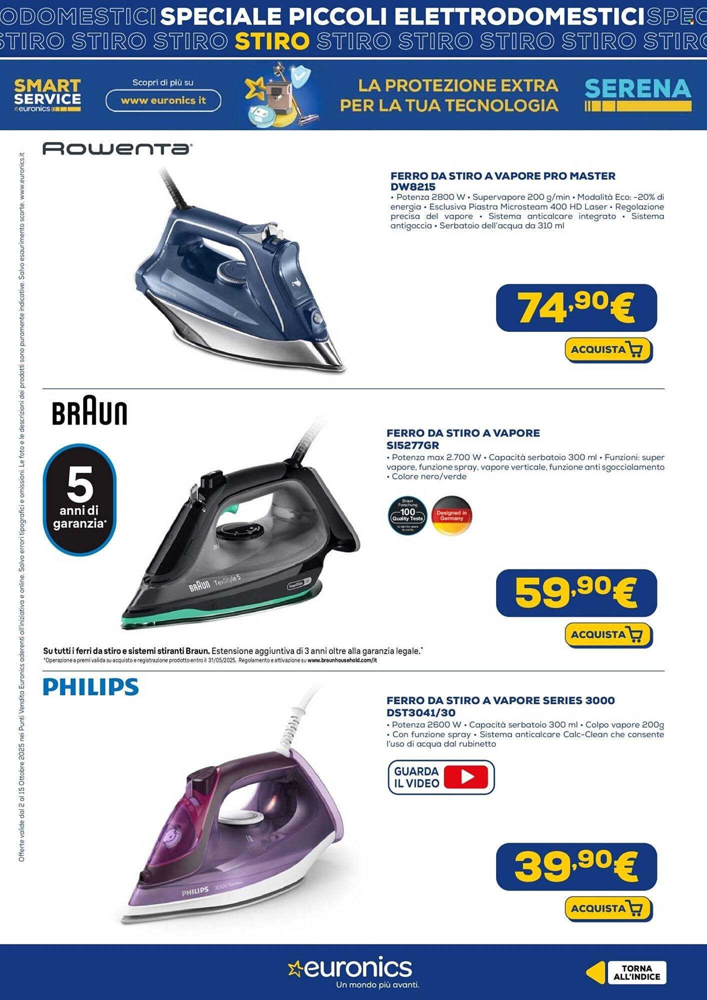 Volantino Euronics (2025-10-02 - 2025-10-15)