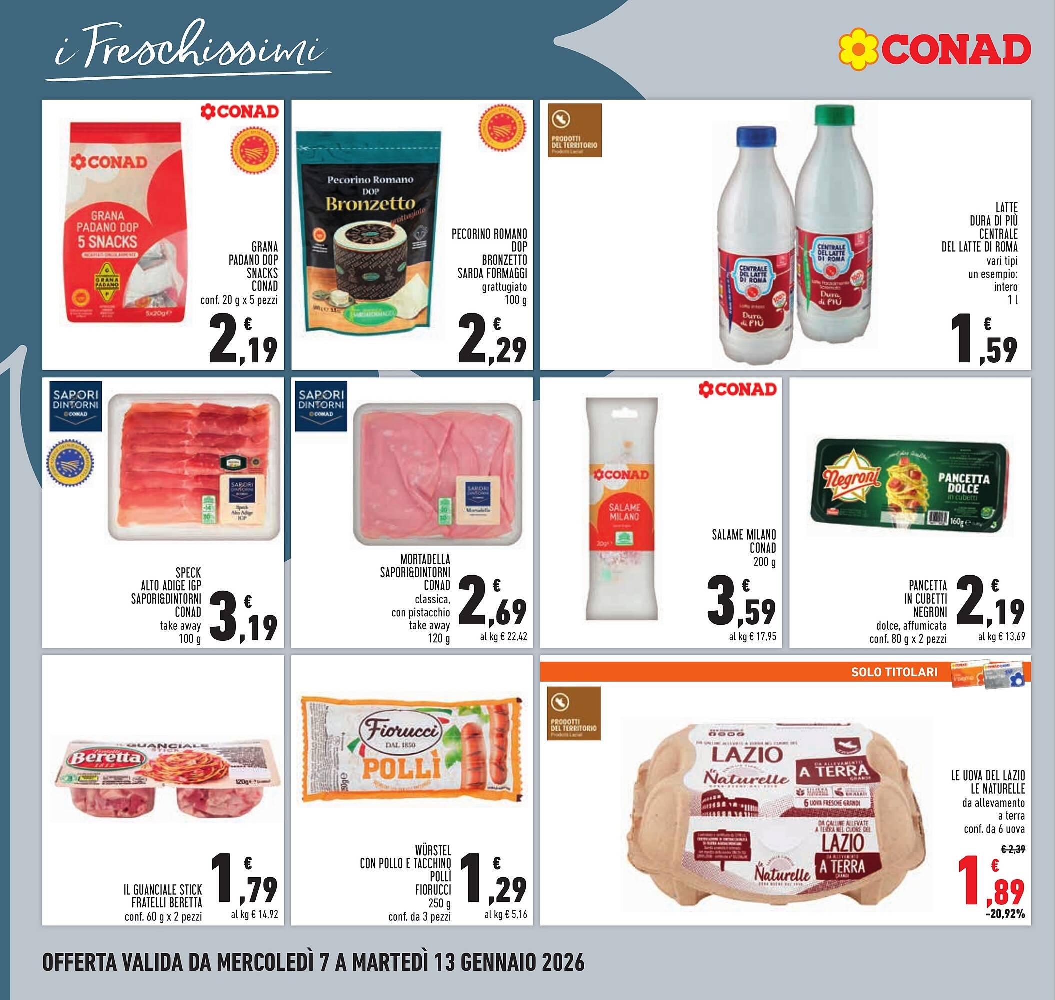 Volantino Conad (2026-01-07 - 2026-01-13)
