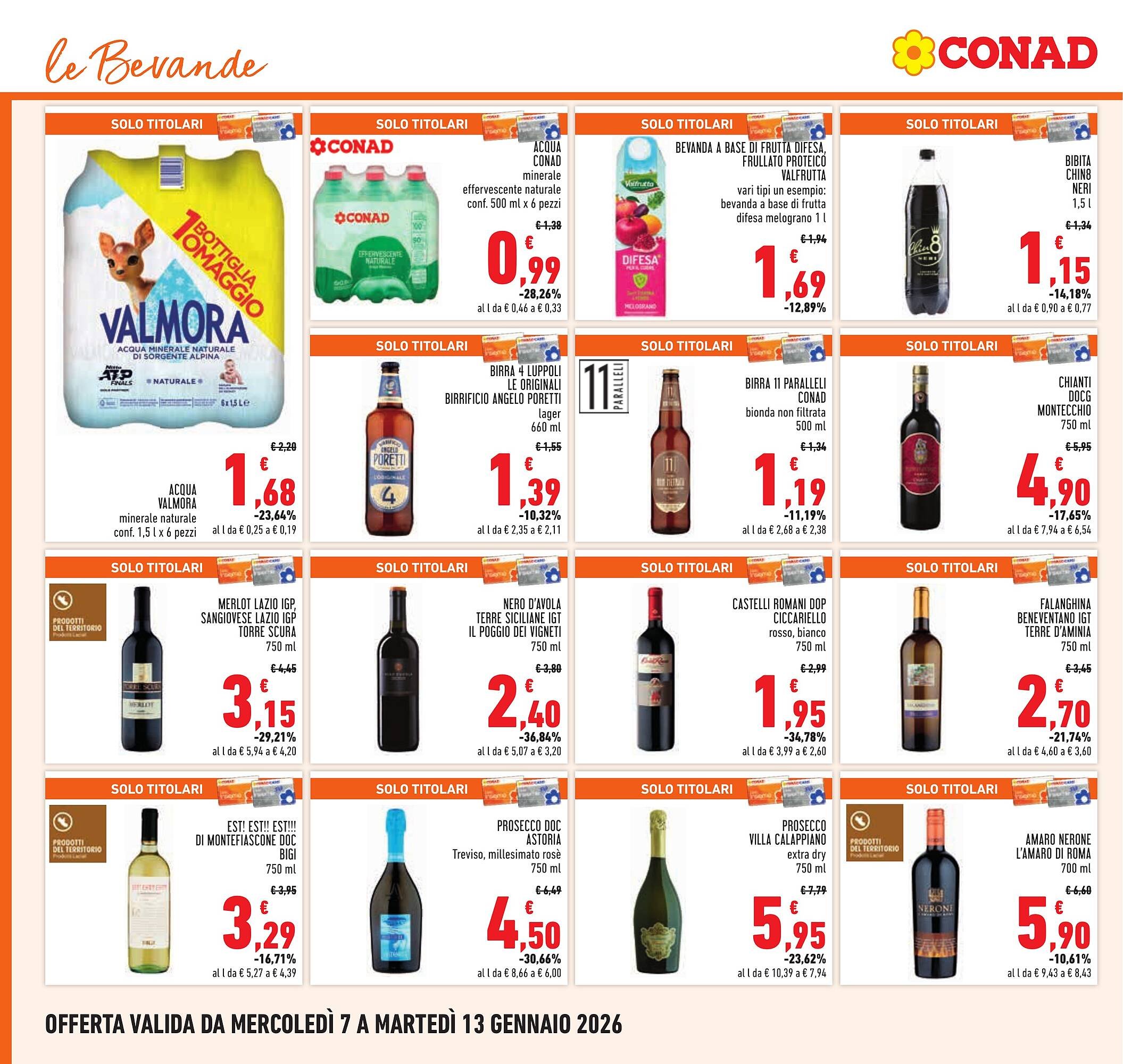 Volantino Conad (2026-01-07 - 2026-01-13)
