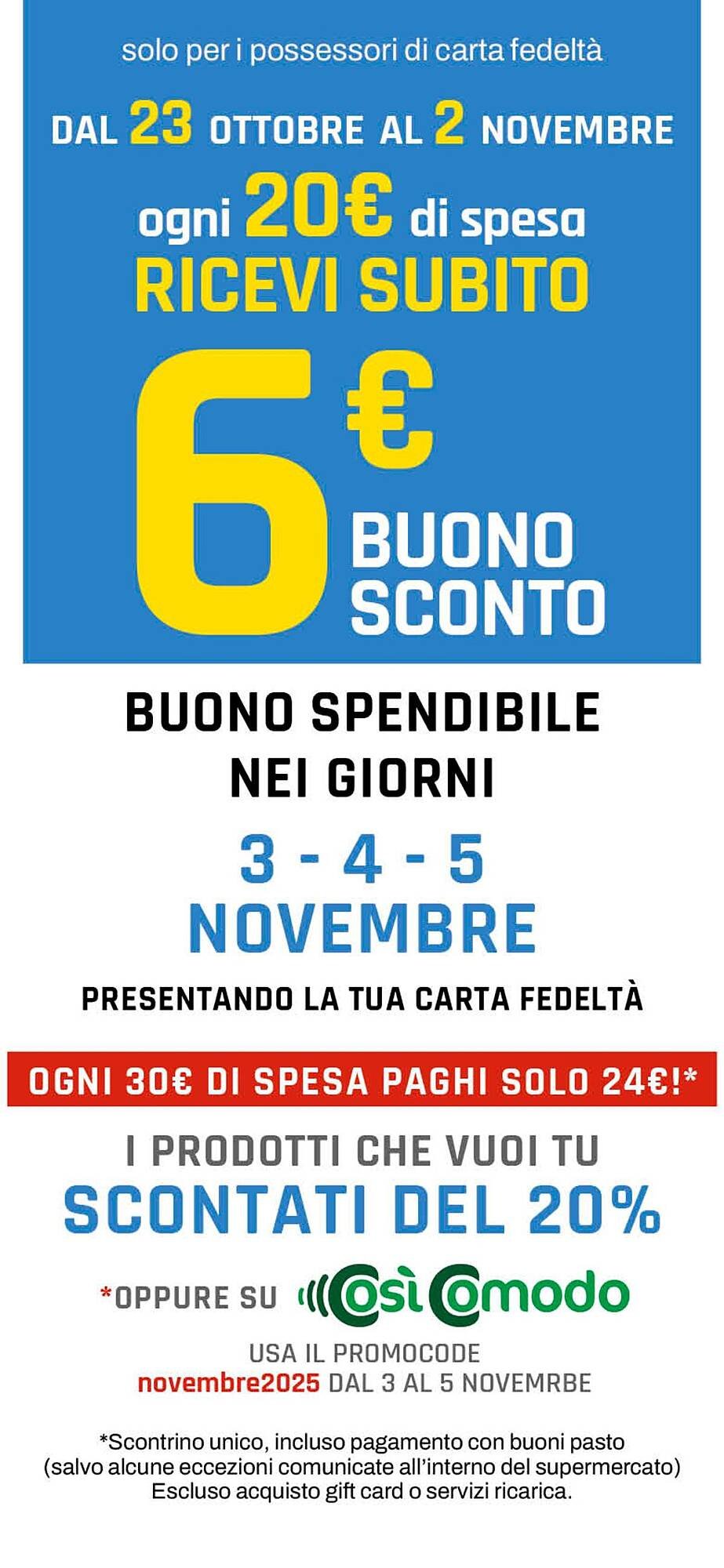 Volantino Supermercati Dok (2025-10-23 - 2025-11-02)