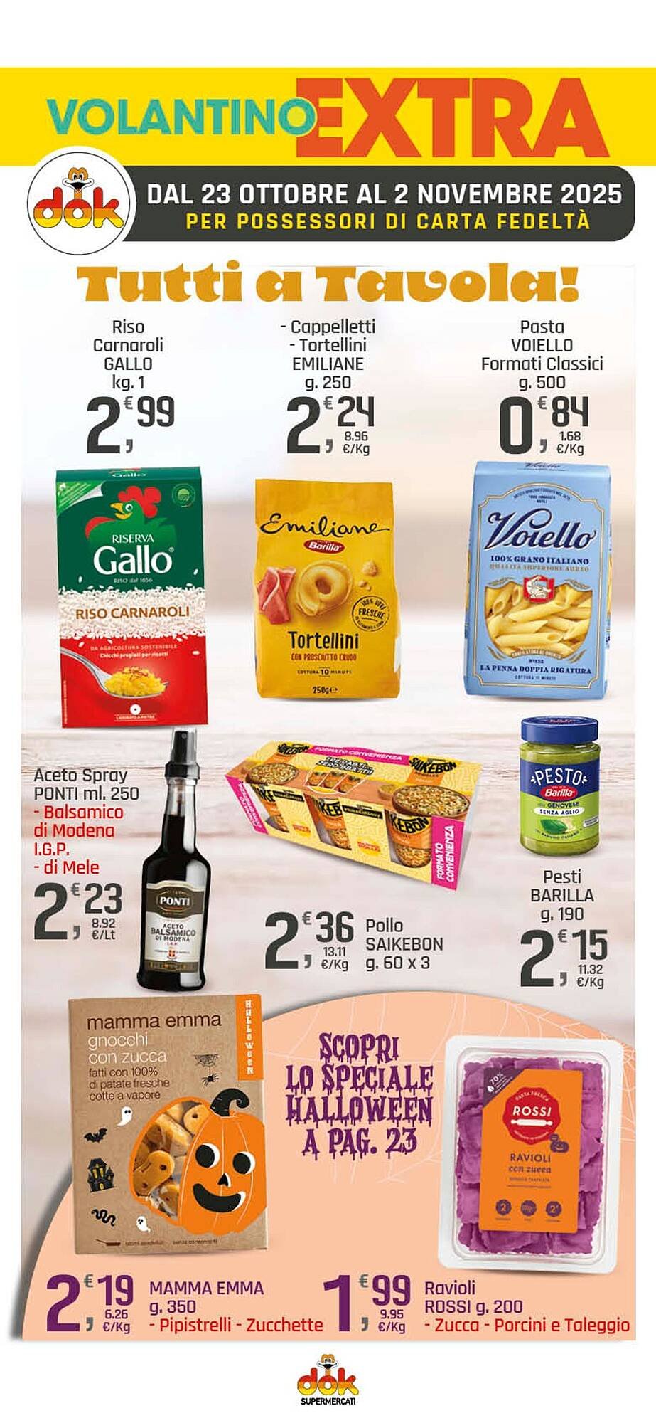 Volantino Supermercati Dok (2025-10-23 - 2025-11-02)