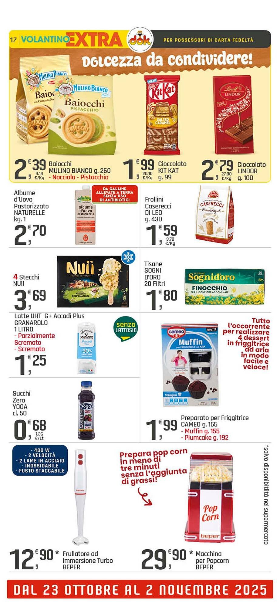 Volantino Supermercati Dok (2025-10-23 - 2025-11-02)