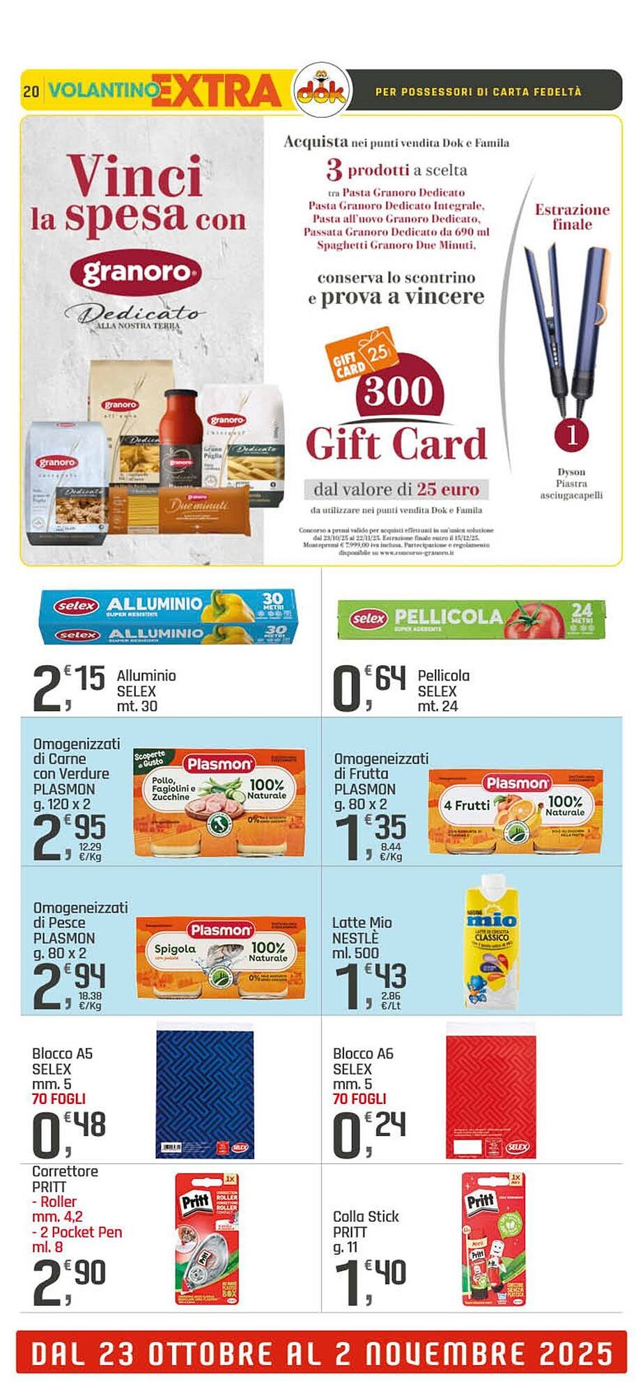 Volantino Supermercati Dok (2025-10-23 - 2025-11-02)