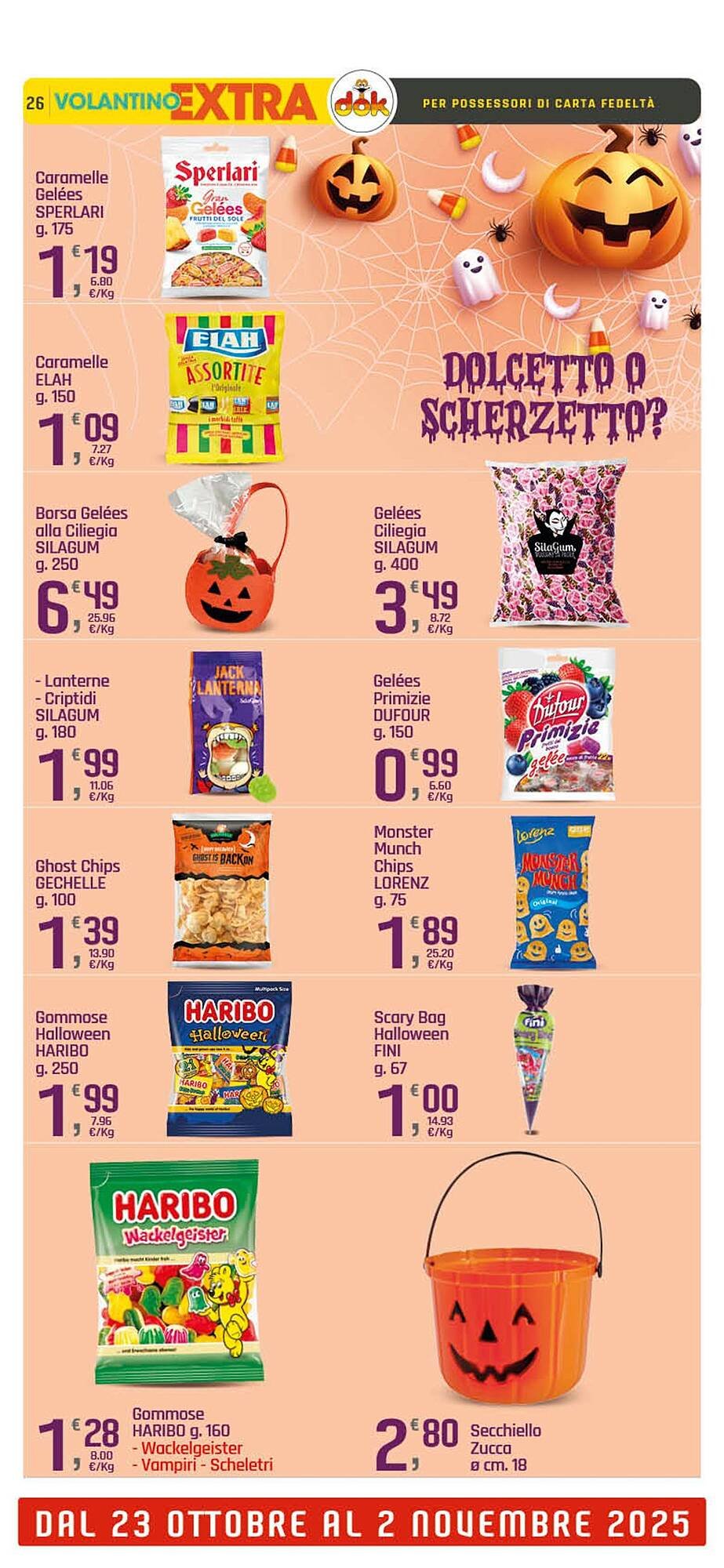 Volantino Supermercati Dok (2025-10-23 - 2025-11-02)