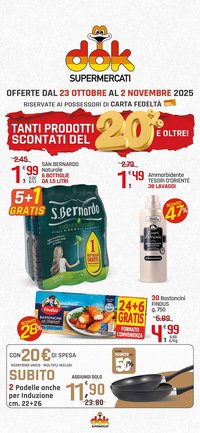 Volantino Supermercati Dok (2025-10-23 - 2025-11-02)