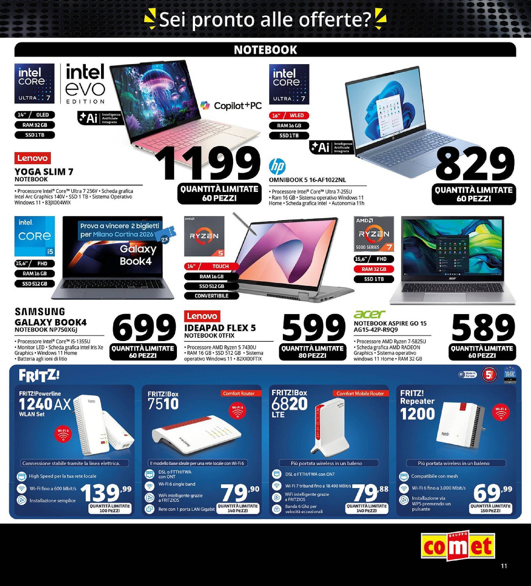 Volantino Comet (2025-10-30 - 2025-11-12)