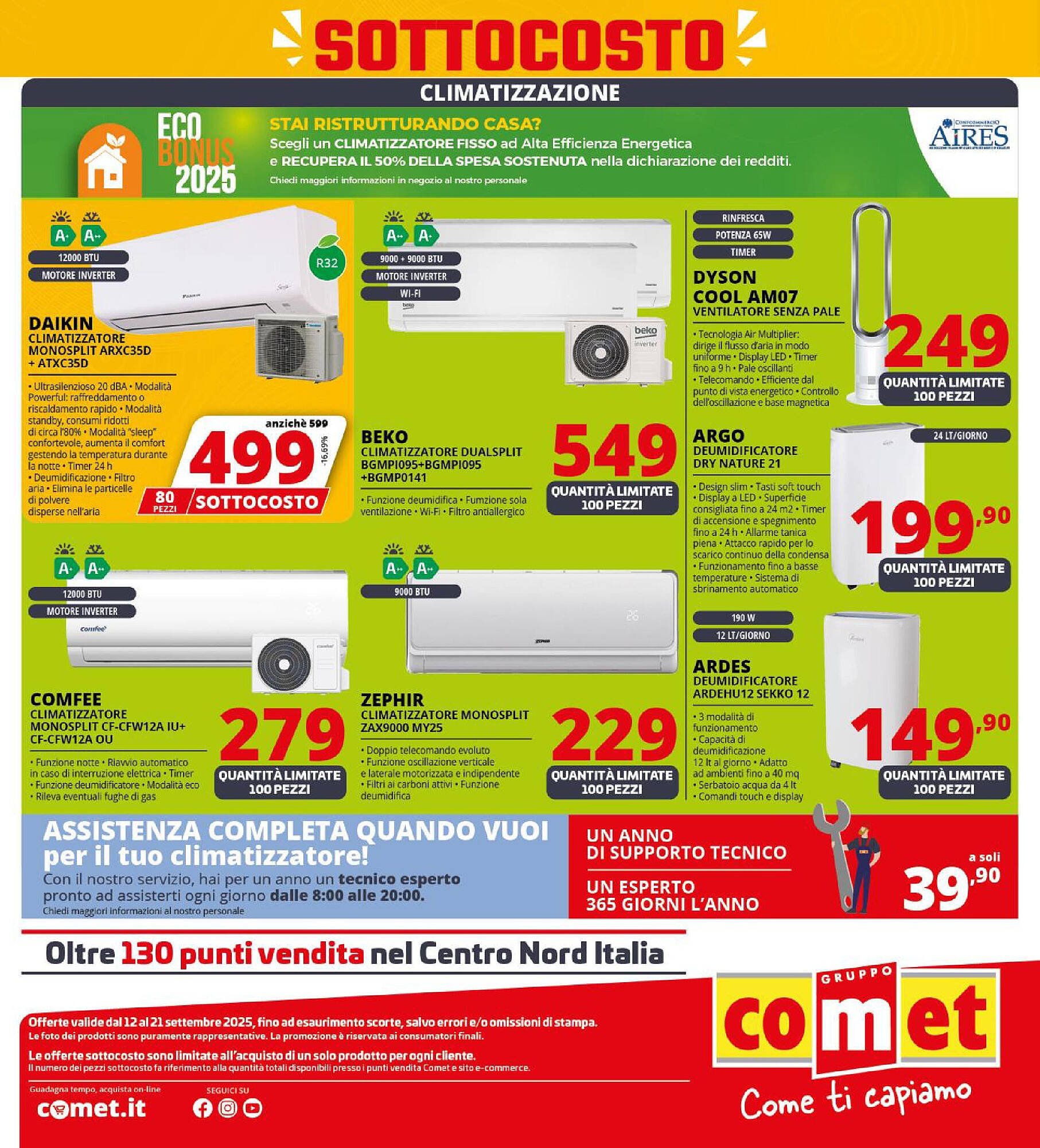 Volantino Comet (2025-09-11 - 2025-09-21)
