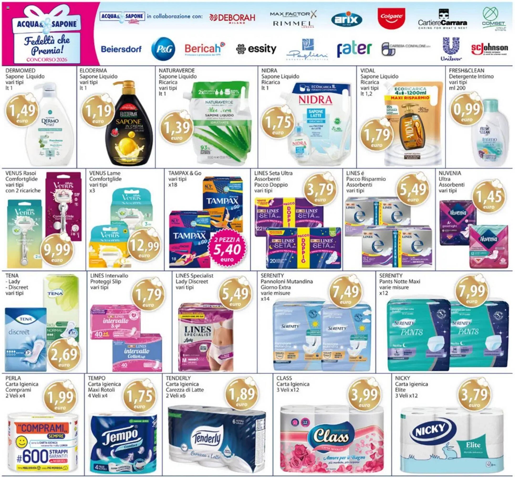 Volantino Acqua &amp; Sapone (2026-04-20 - 2026-05-03)