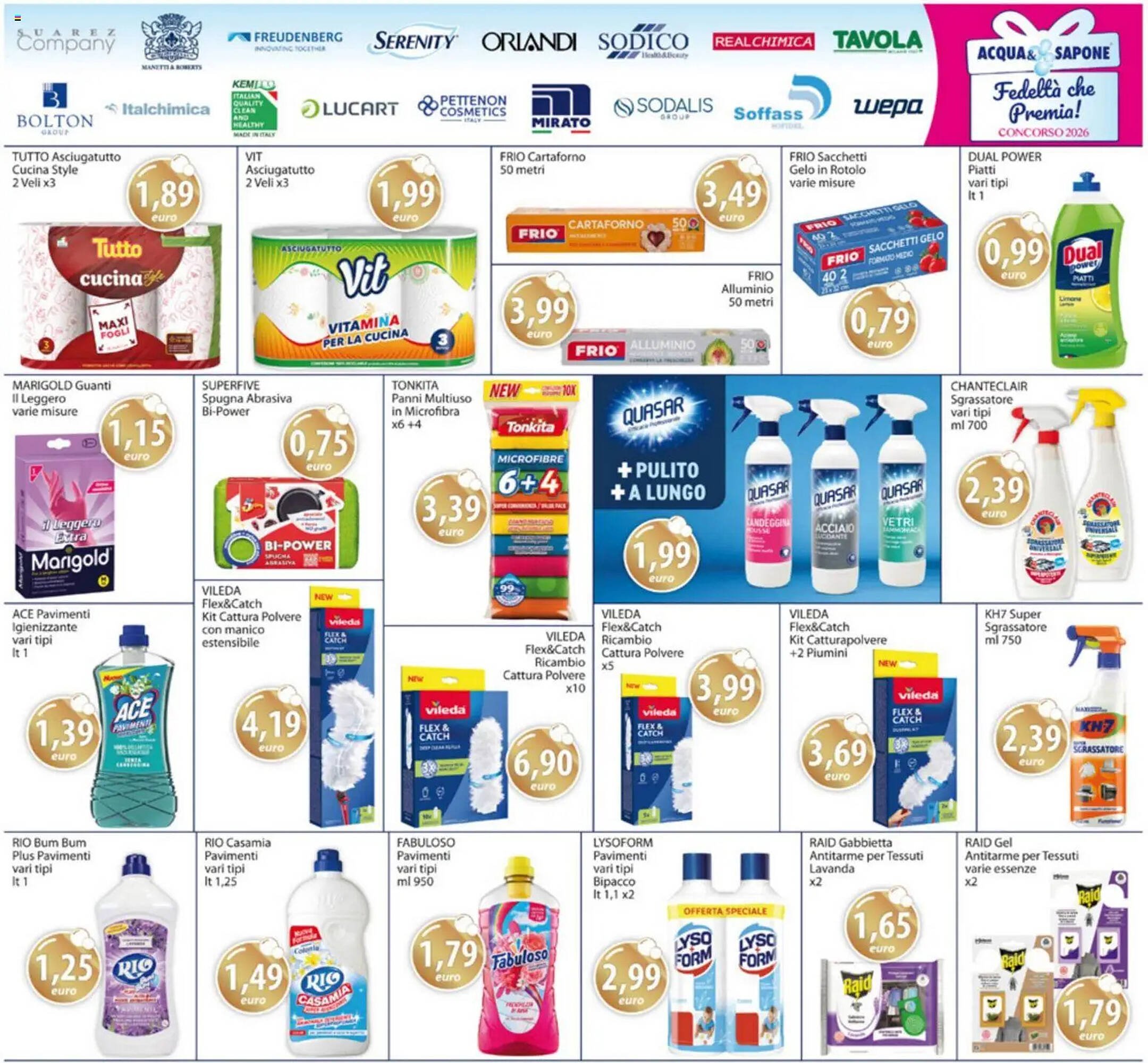 Volantino Acqua &amp; Sapone (2026-04-20 - 2026-05-03)
