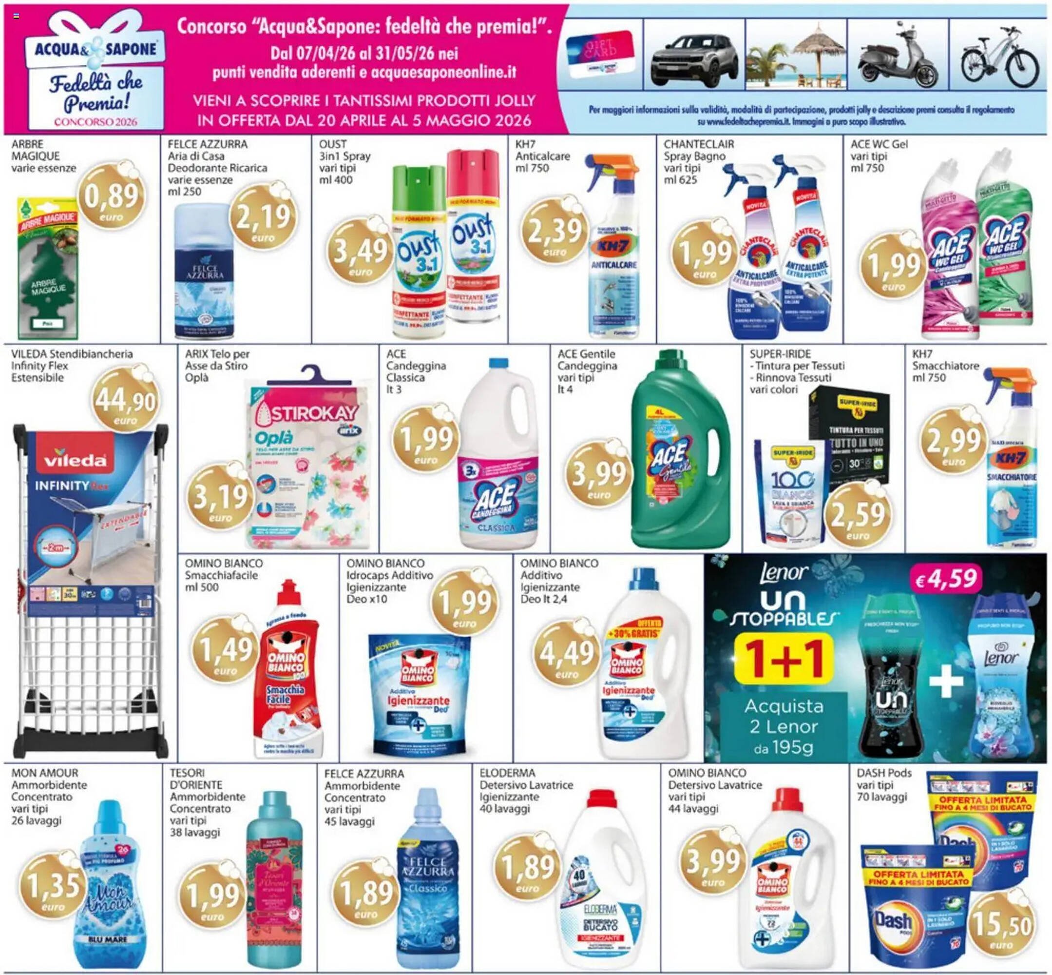 Volantino Acqua &amp; Sapone (2026-04-20 - 2026-05-03)