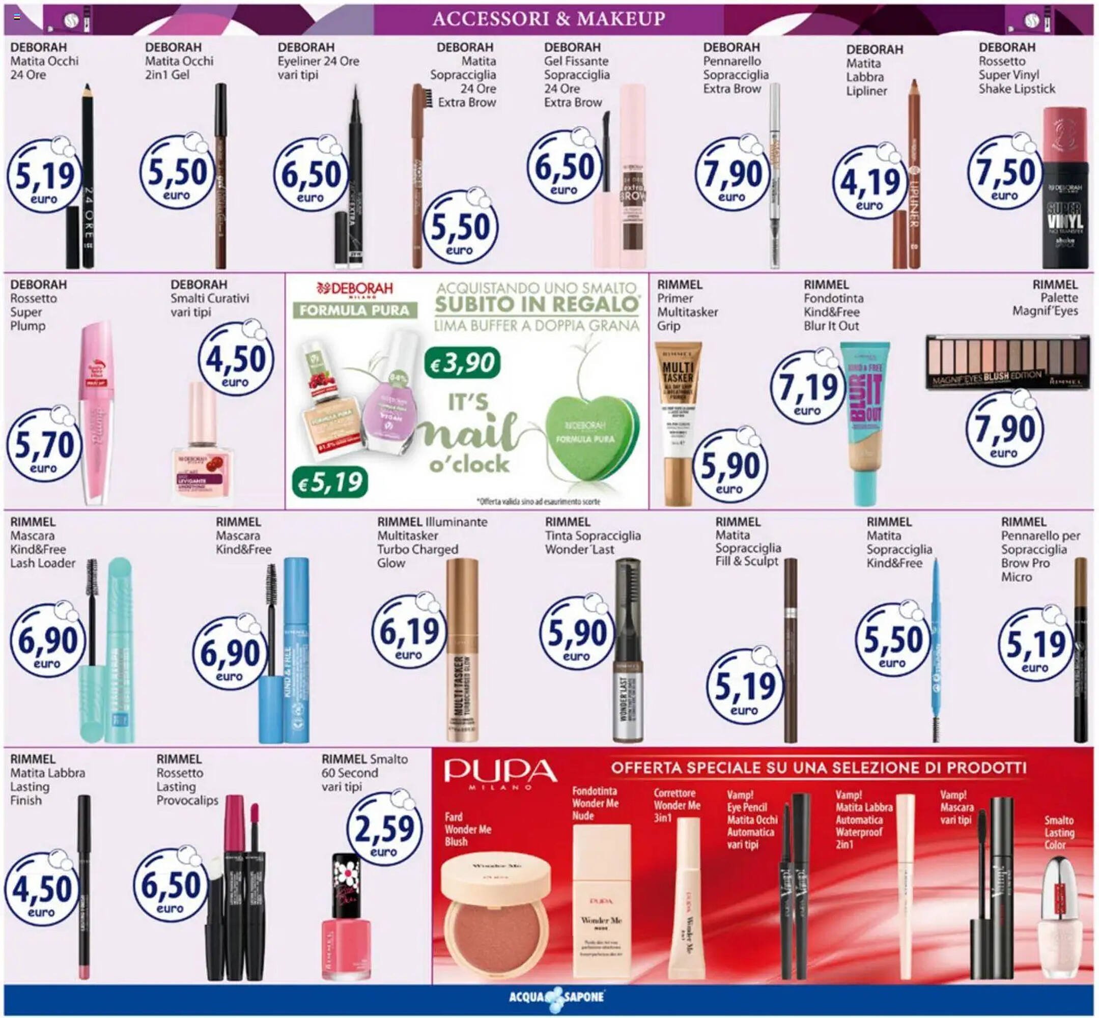 Volantino Acqua &amp; Sapone (2026-04-20 - 2026-05-03)
