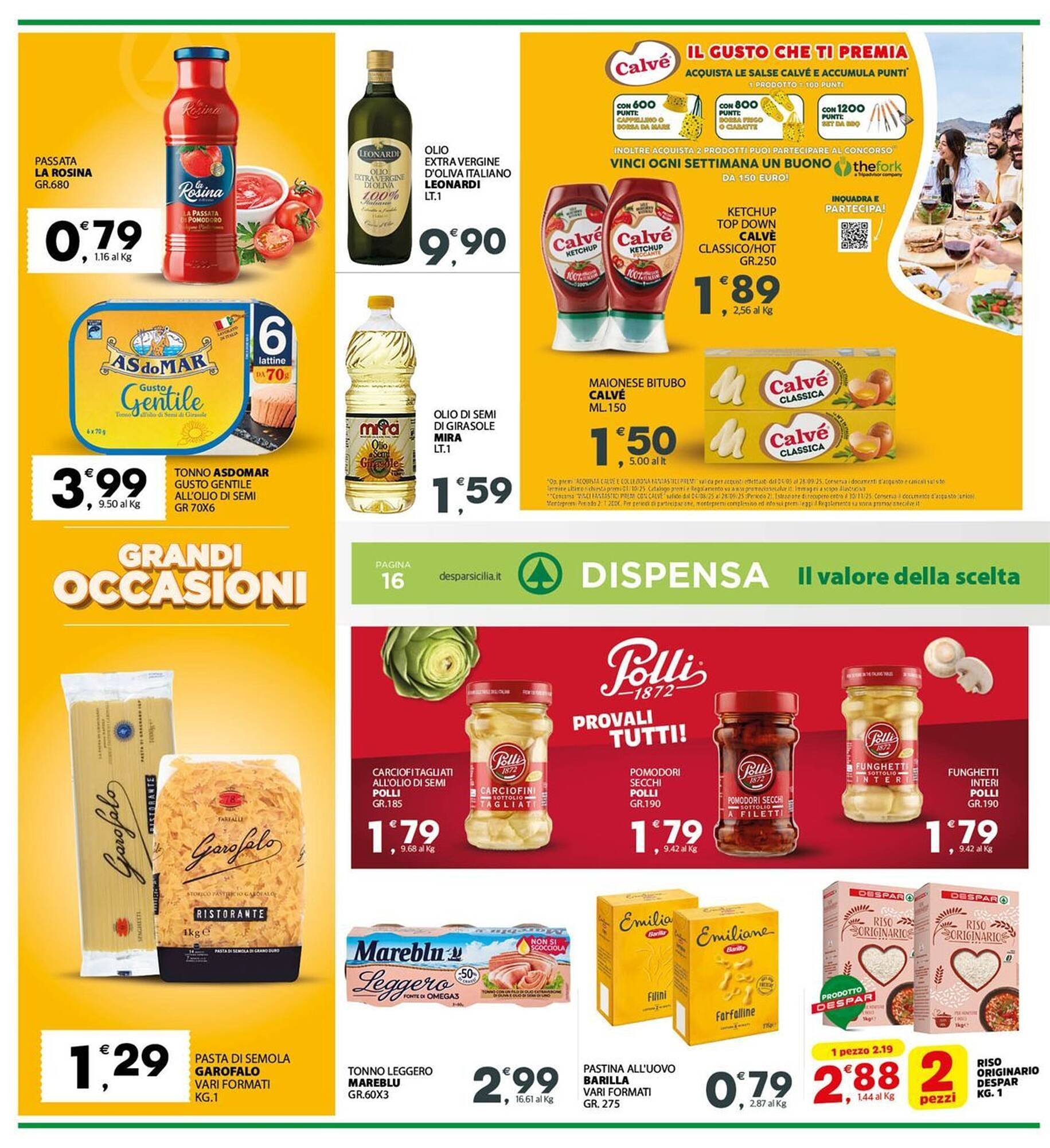 Volantino Eurospar (2025-08-28 - 2025-09-07)