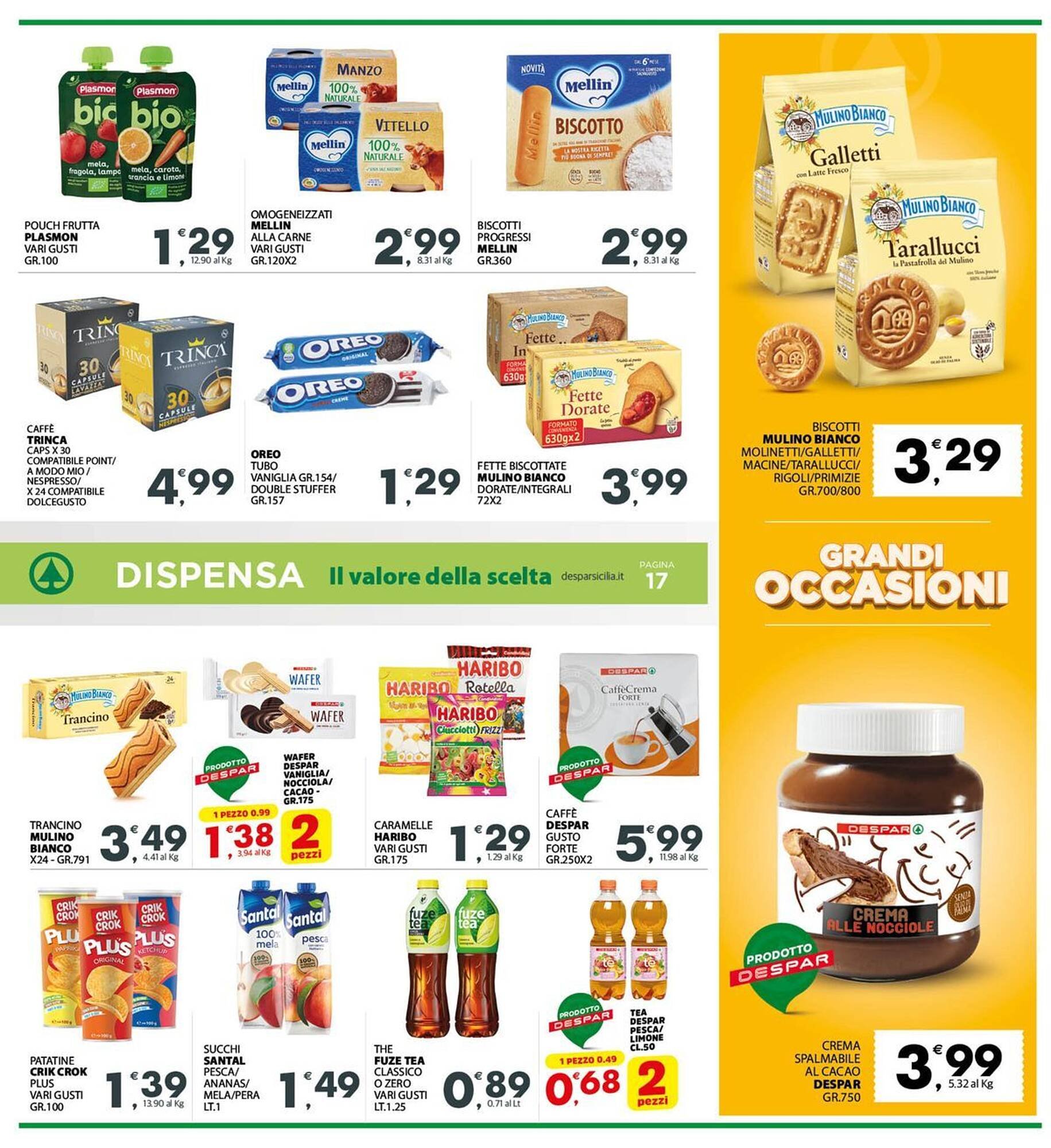 Volantino Eurospar (2025-08-28 - 2025-09-07)