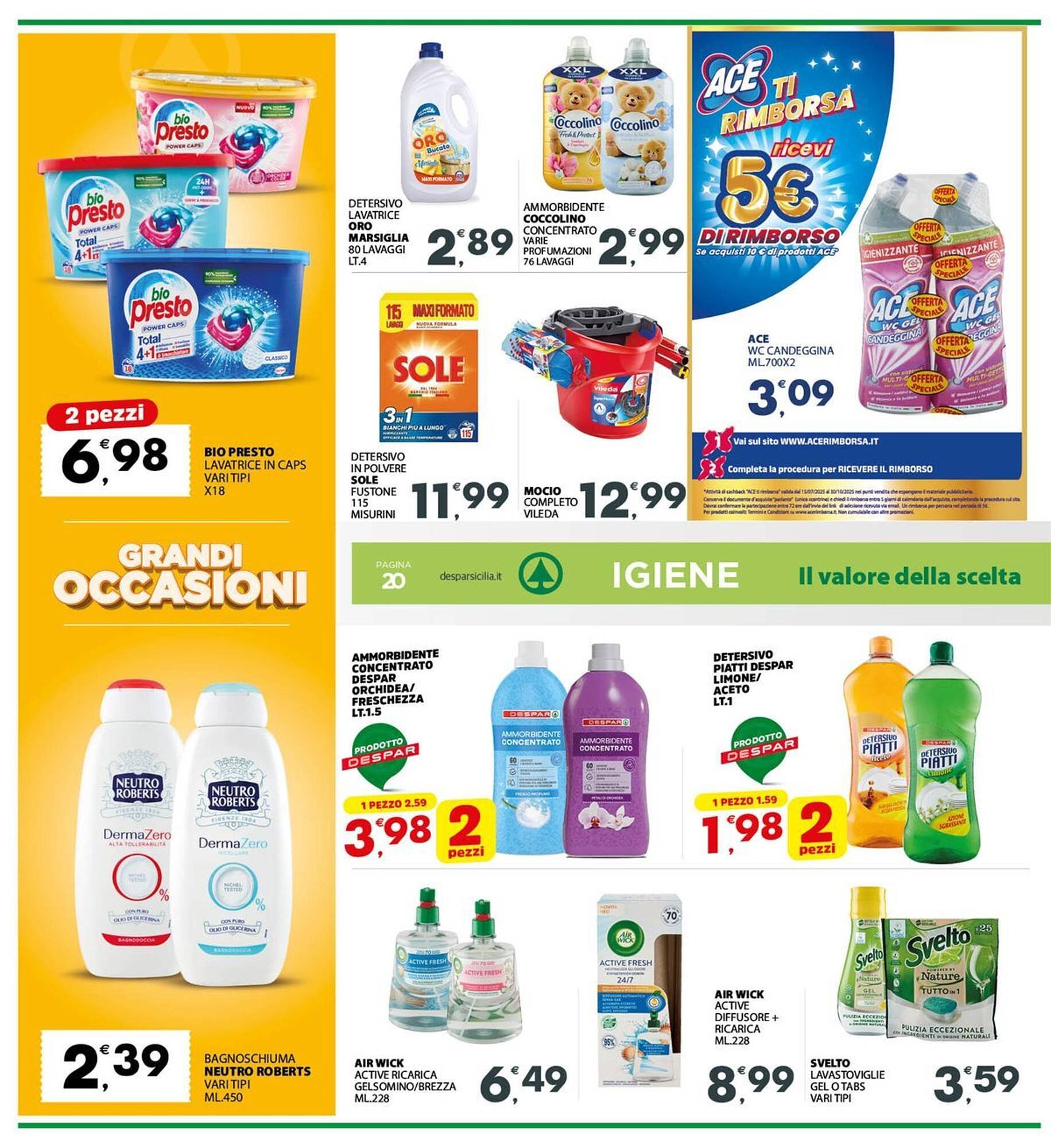 Volantino Eurospar (2025-08-28 - 2025-09-07)