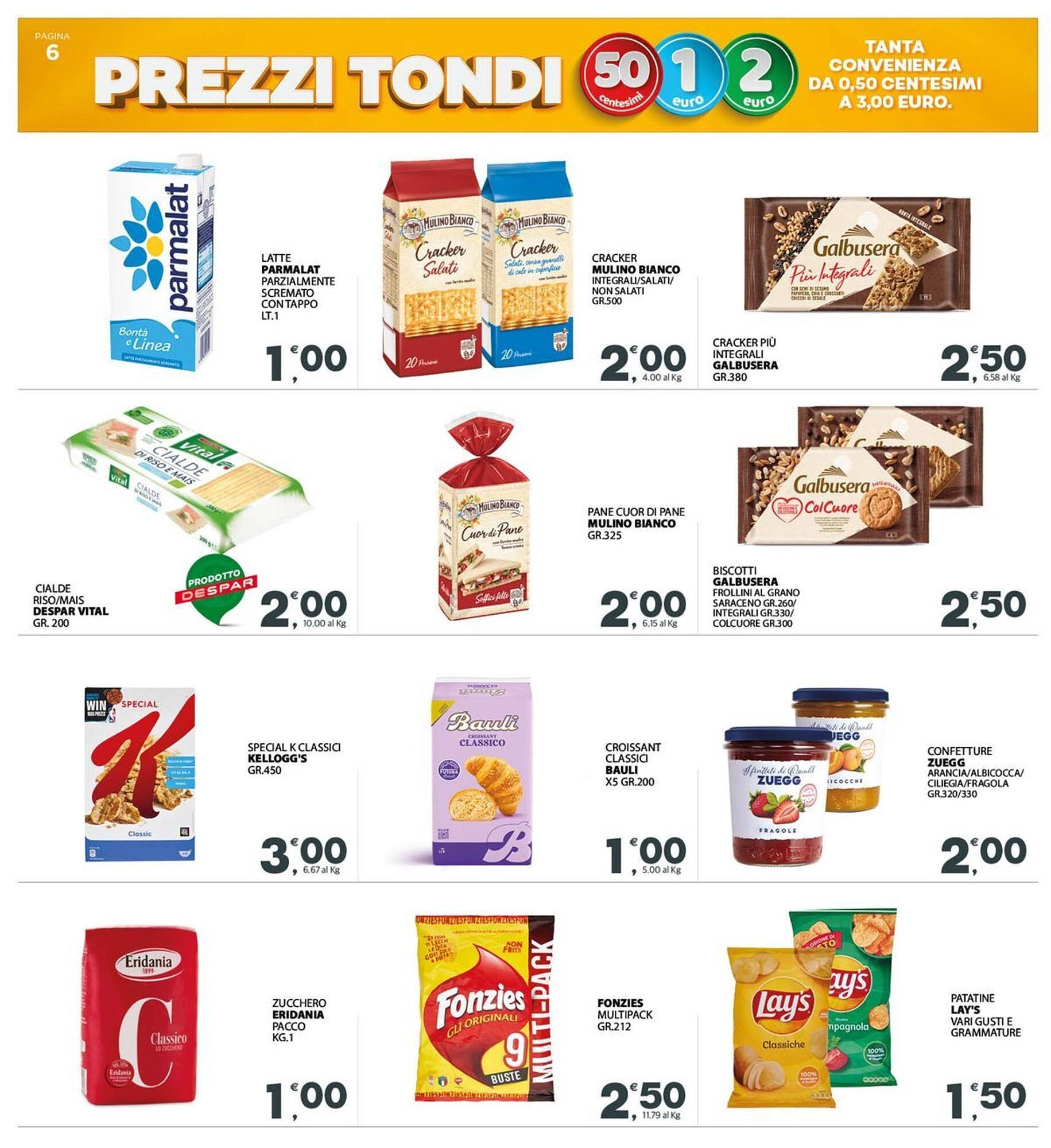 Volantino Eurospar (2025-08-28 - 2025-09-07)