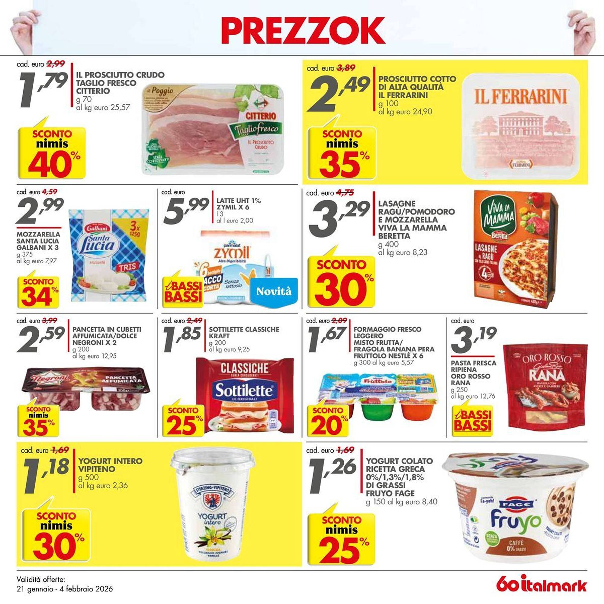 Volantino Italmark (2026-01-21 - 2026-02-04)