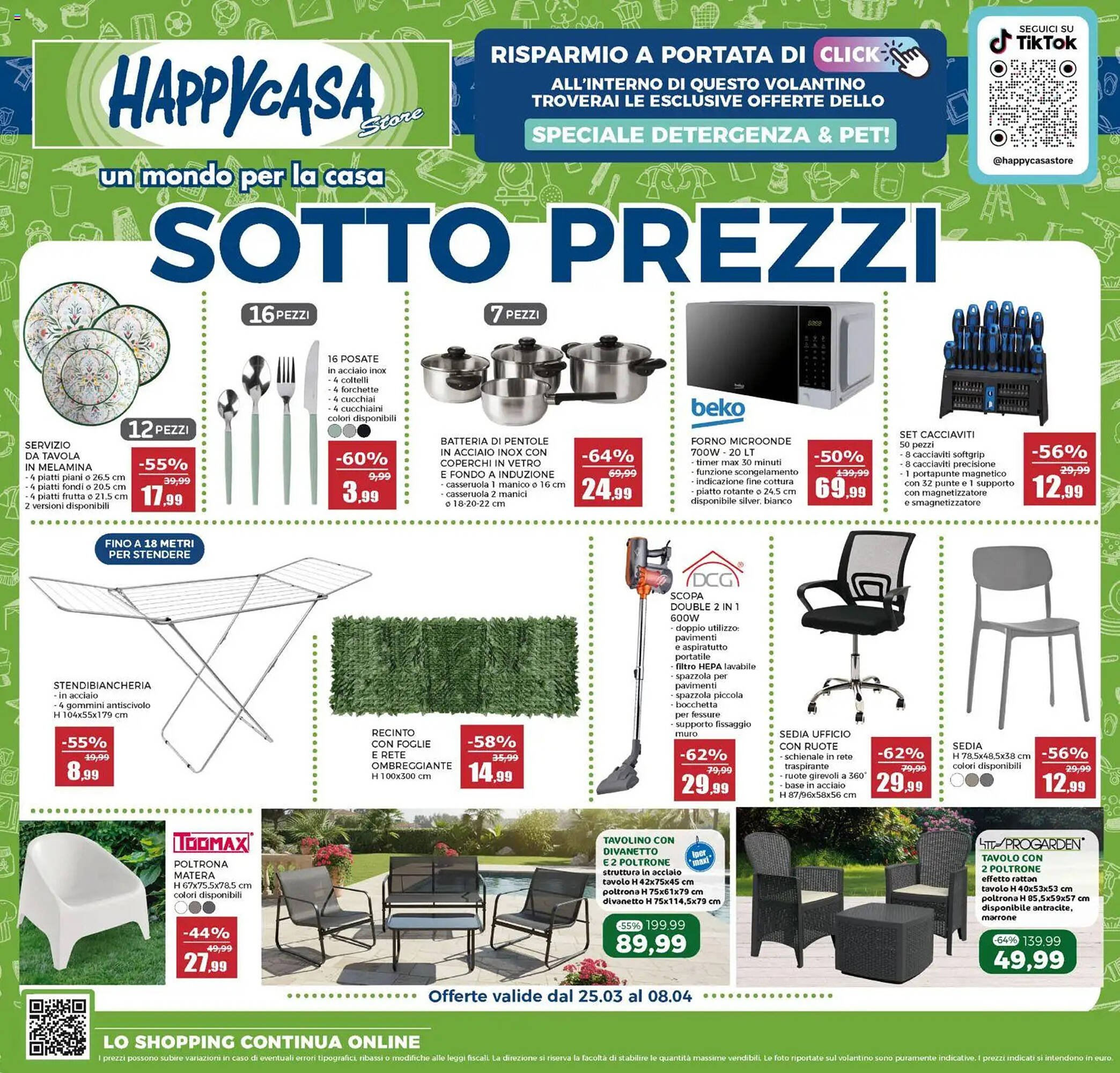 Volantino Happy Casa (2026-03-25 - 2026-04-08)