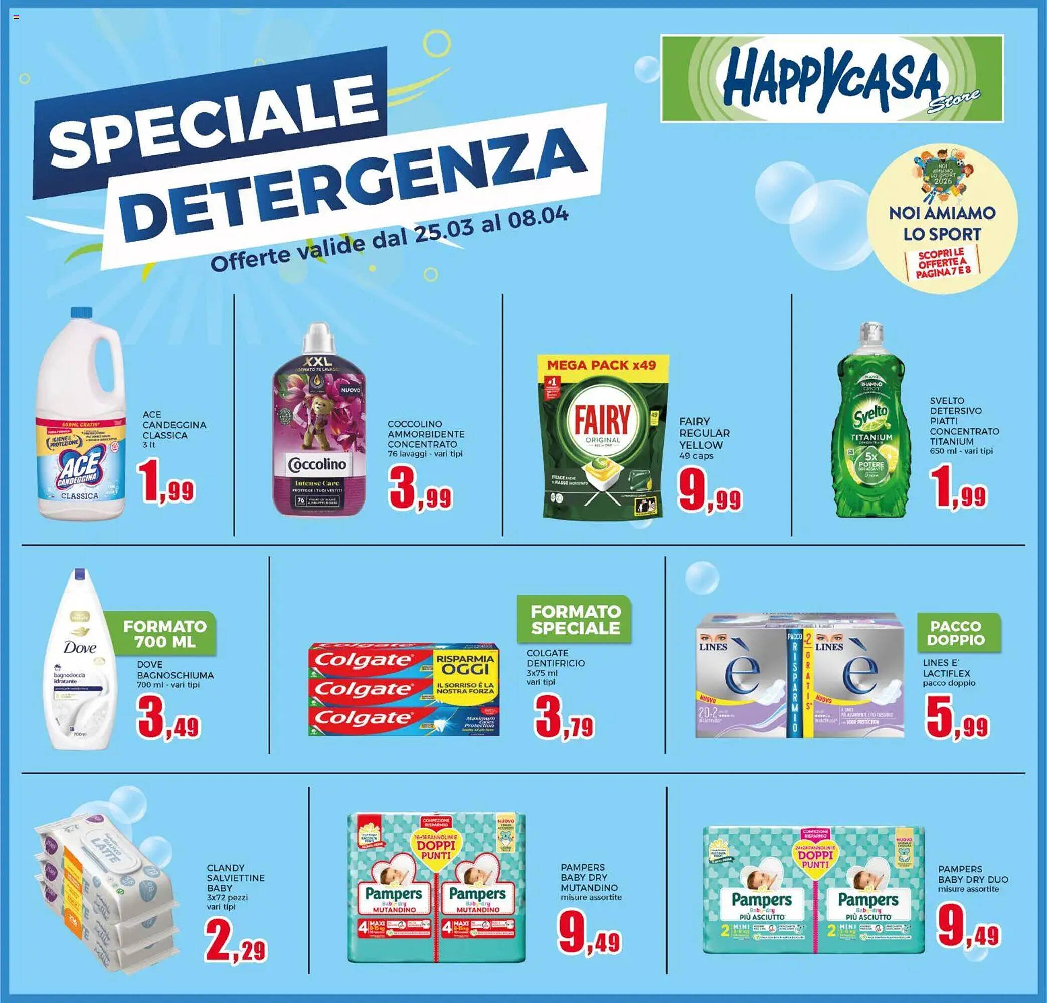 Volantino Happy Casa (2026-03-25 - 2026-04-08)