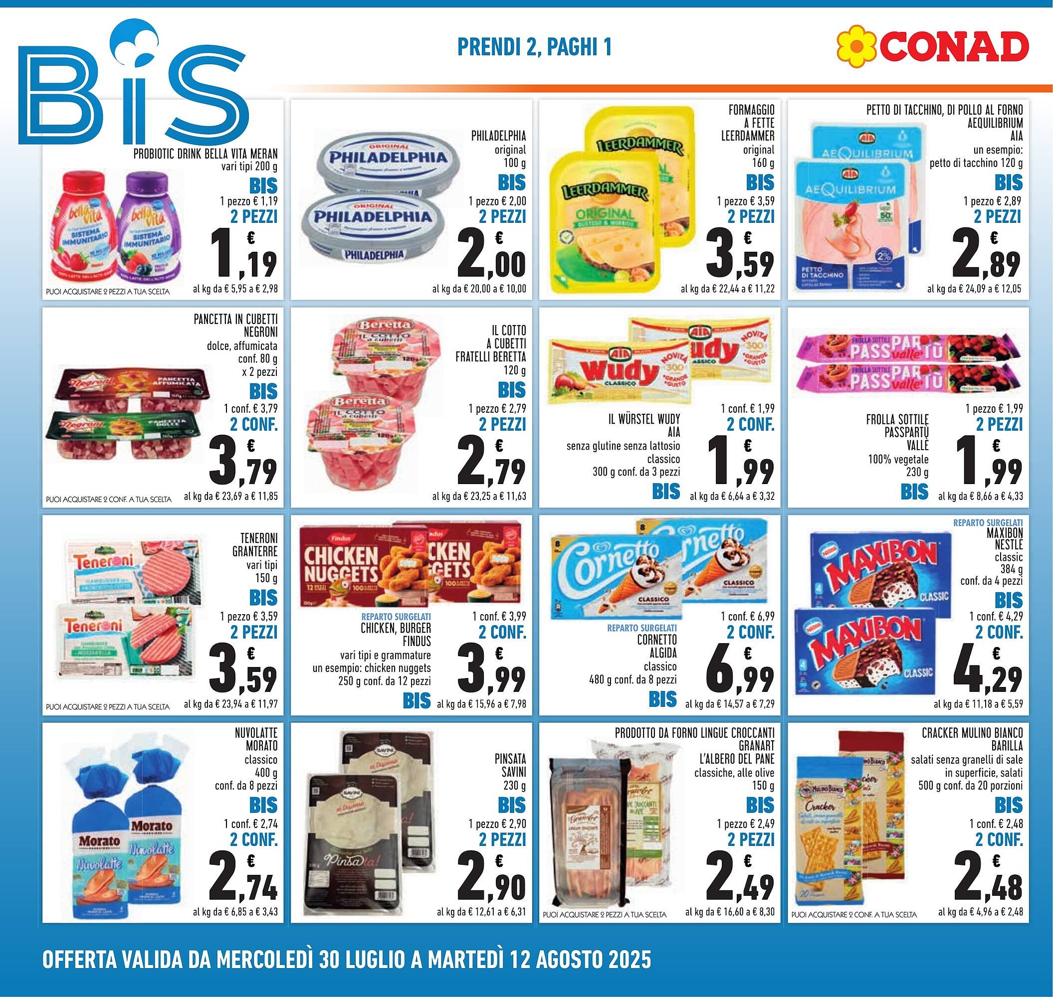 Volantino Conad (2025-07-30 - 2025-08-12)