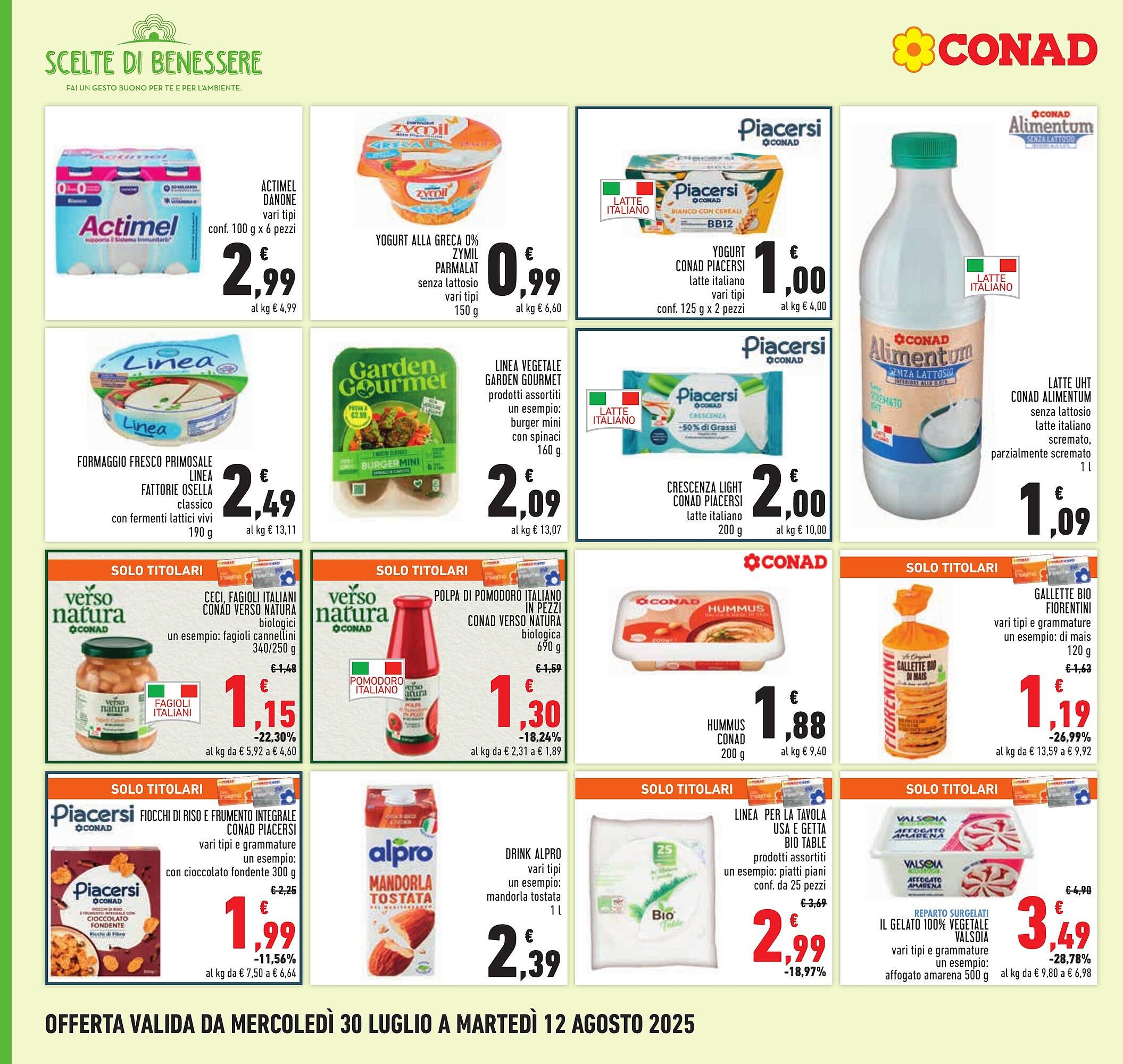 Volantino Conad (2025-07-30 - 2025-08-12)