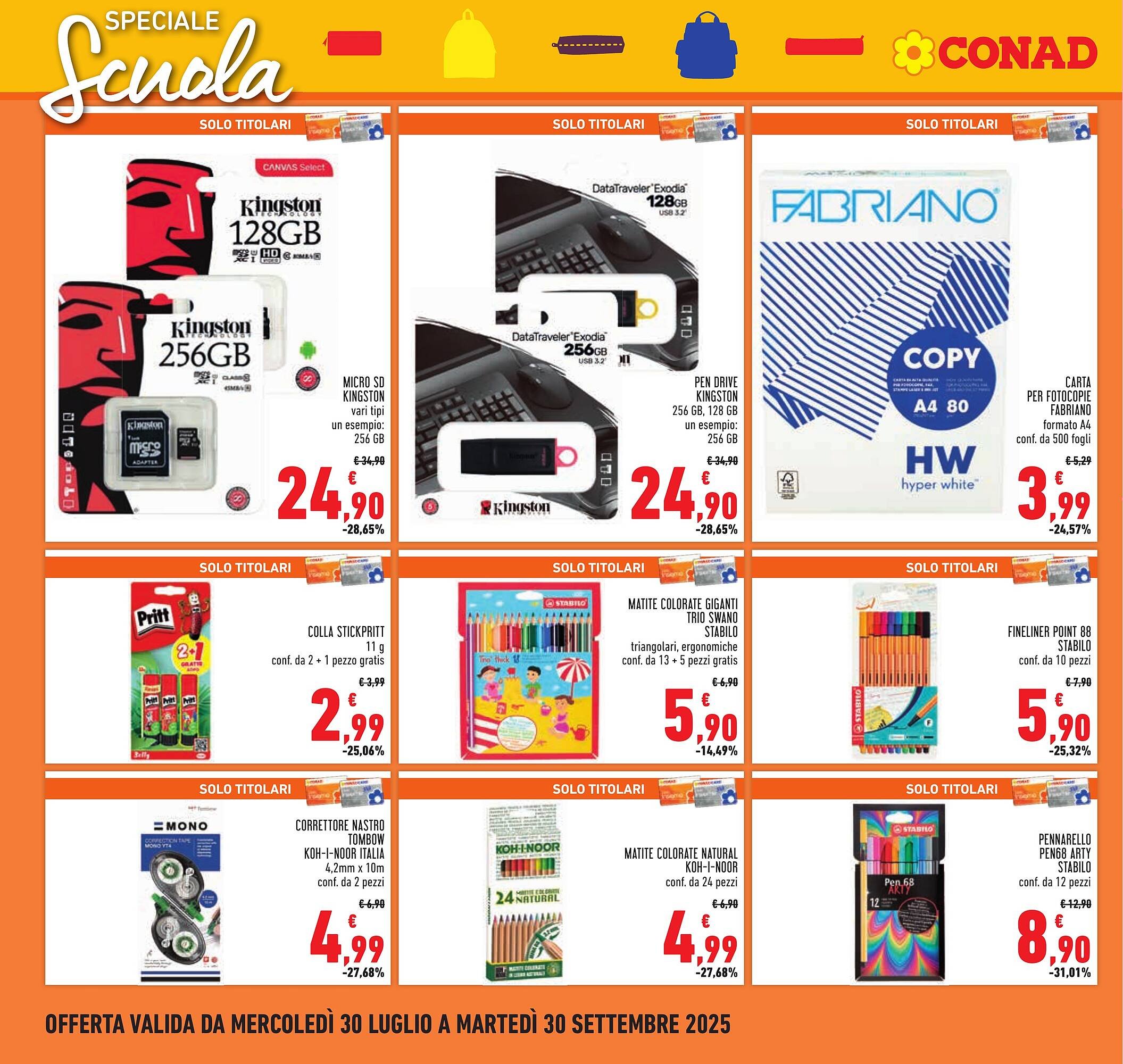 Volantino Conad (2025-07-30 - 2025-08-12)