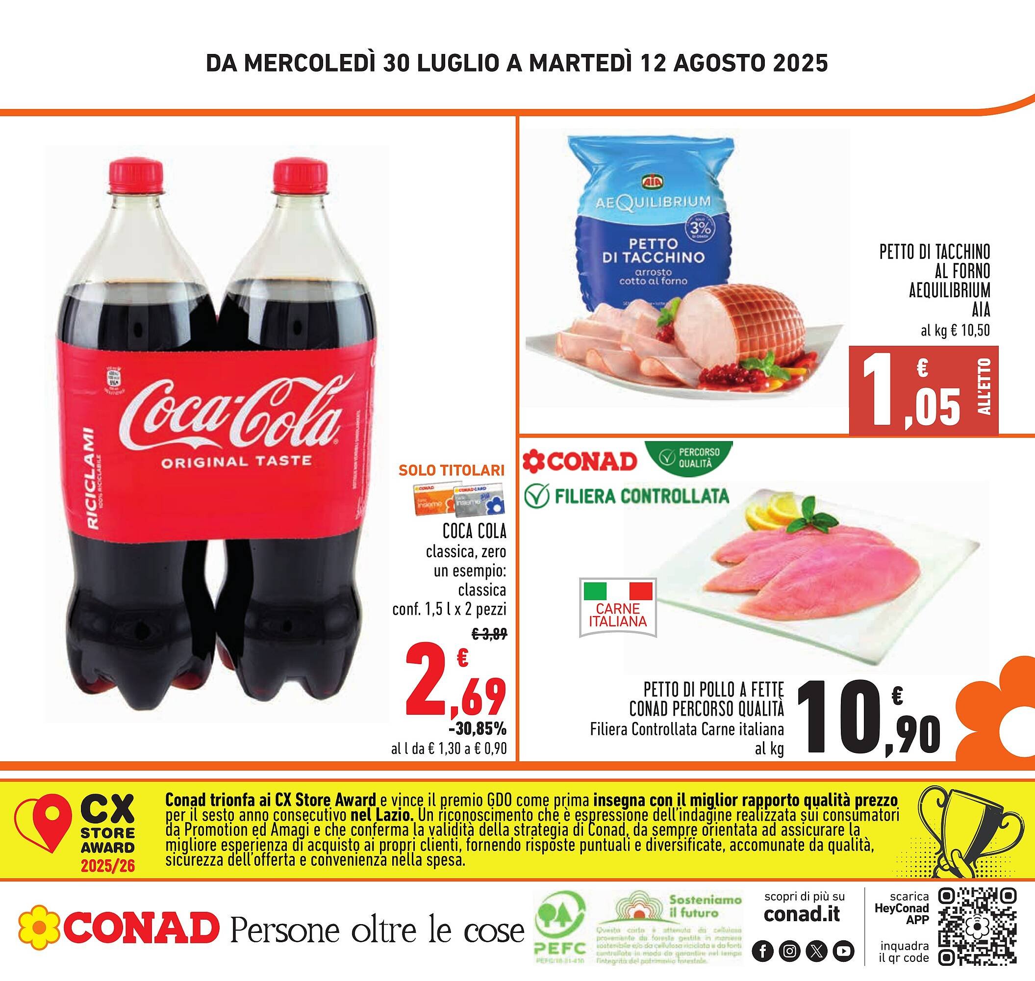 Volantino Conad (2025-07-30 - 2025-08-12)
