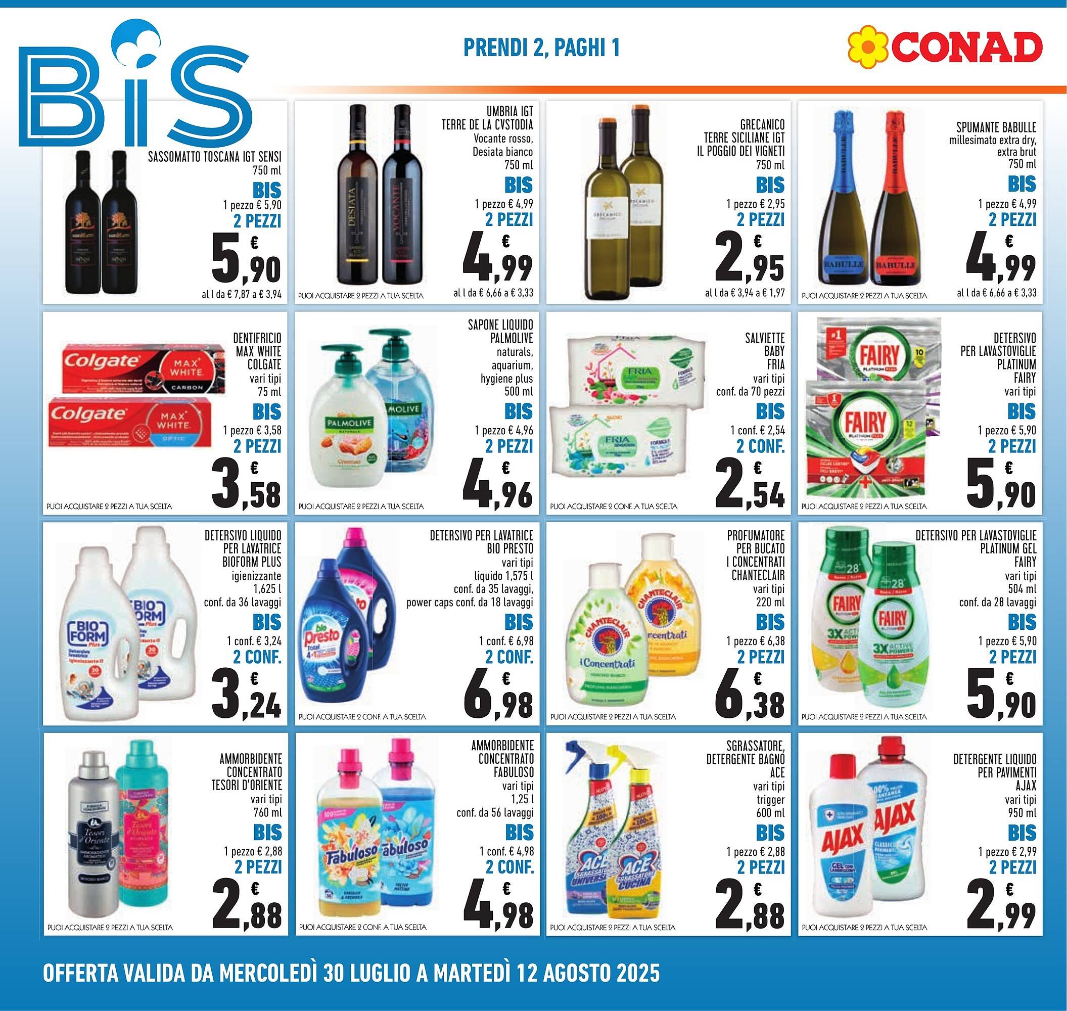Volantino Conad (2025-07-30 - 2025-08-12)