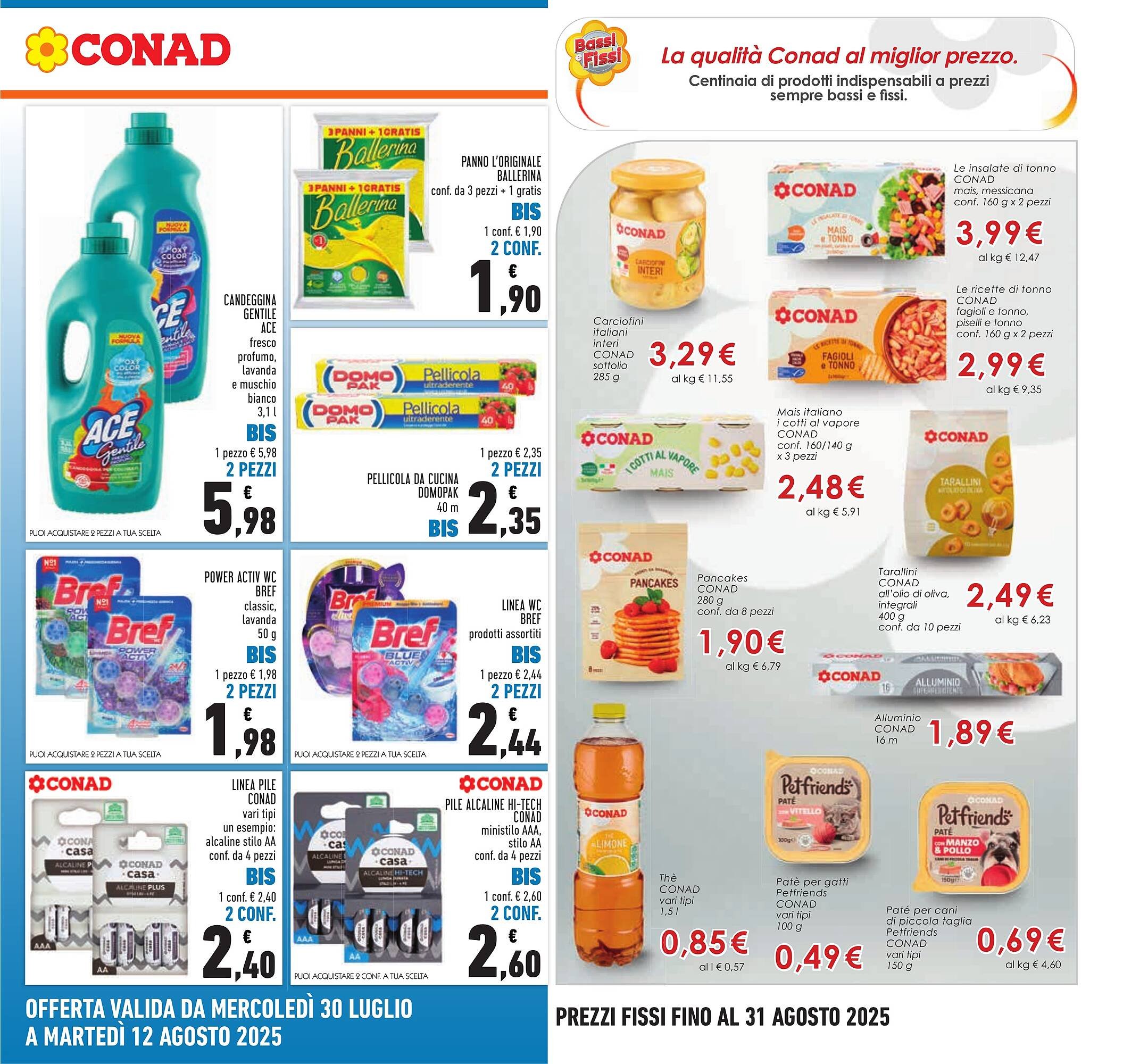 Volantino Conad (2025-07-30 - 2025-08-12)