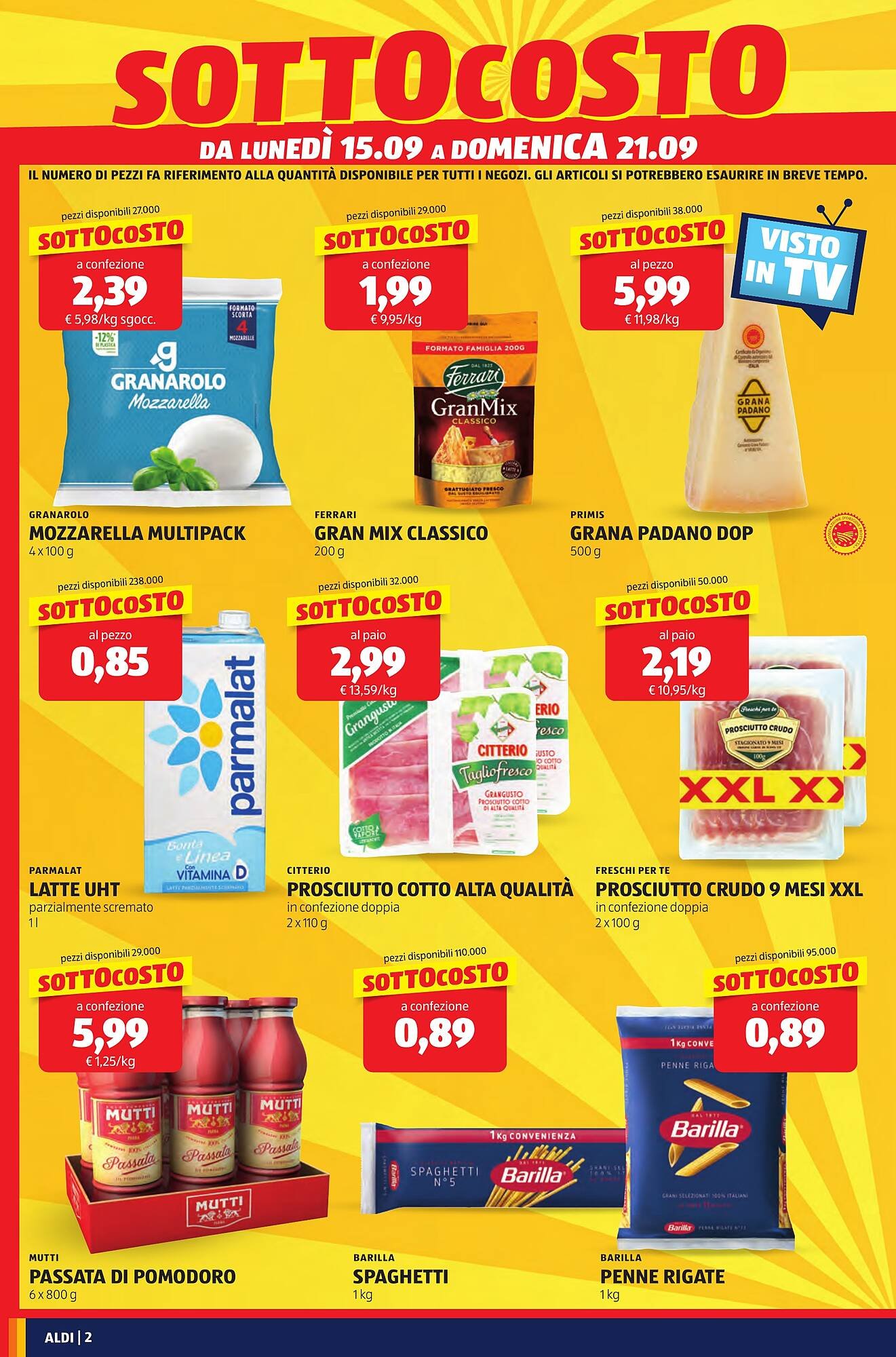Volantino ALDI (2025-09-15 - 2025-09-21)