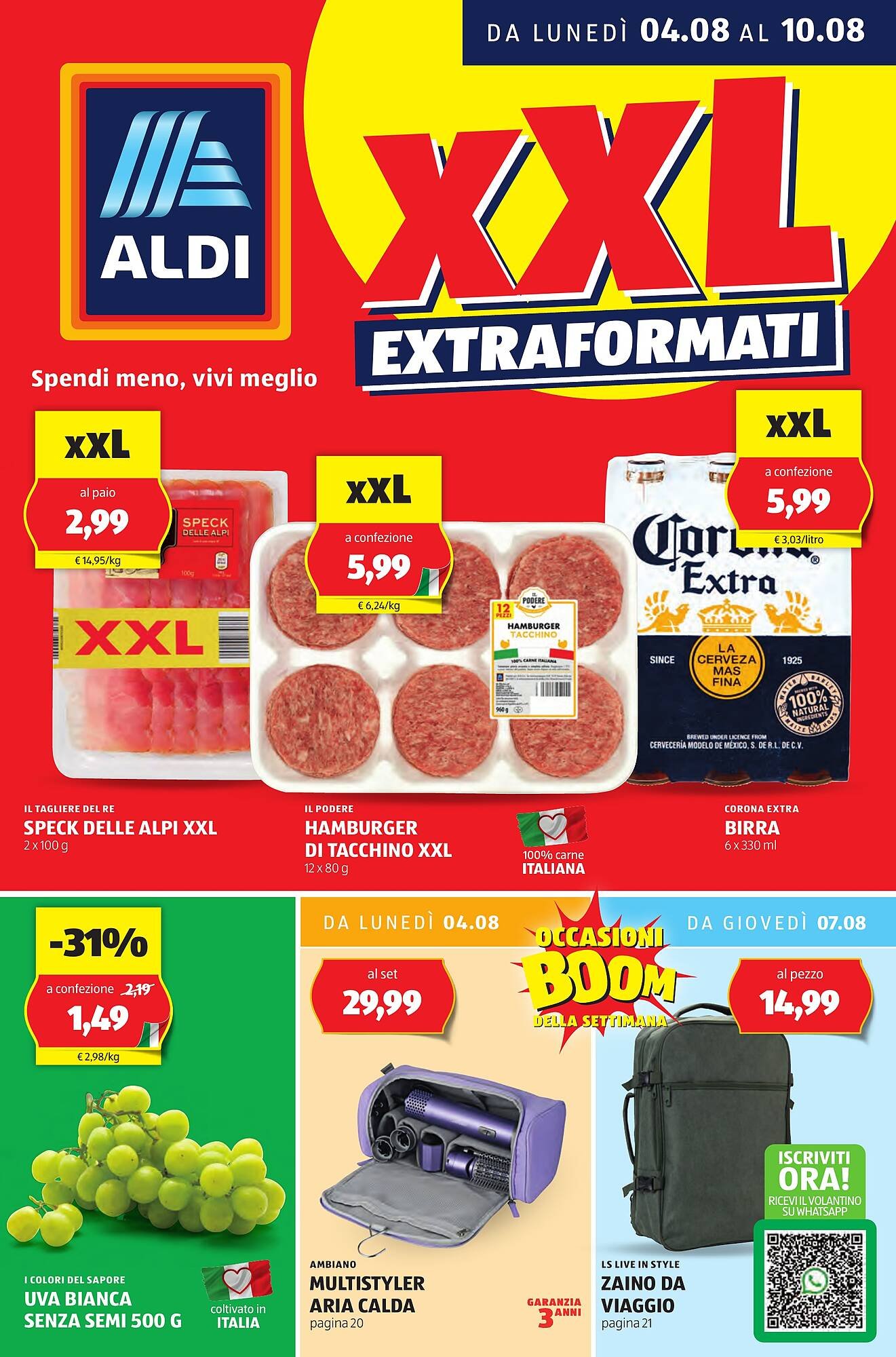 Volantino ALDI (2025-08-04 - 2025-08-10)