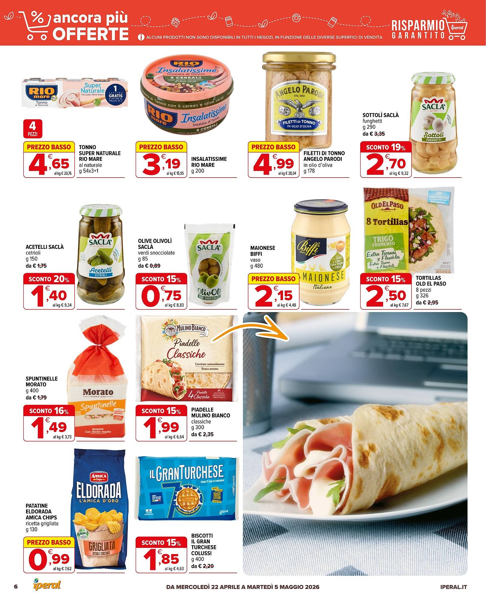 Volantino Iperal (2026-04-22 - 2026-05-05)